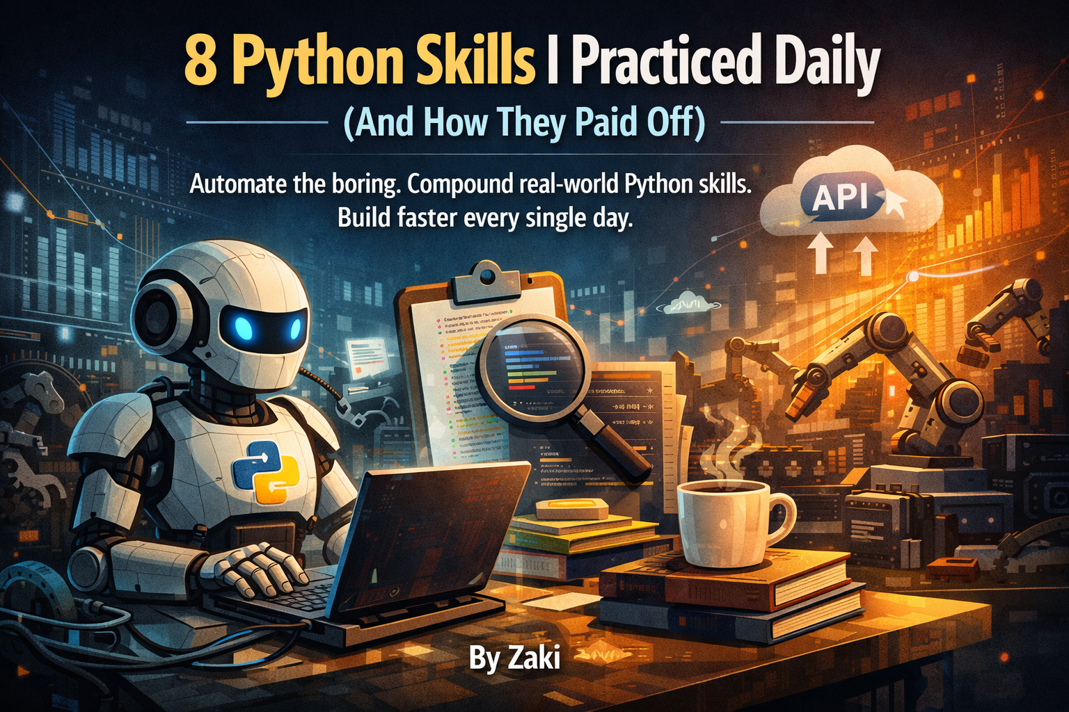 8 Python Skills I Practiced Daily (And How They Paid Off)