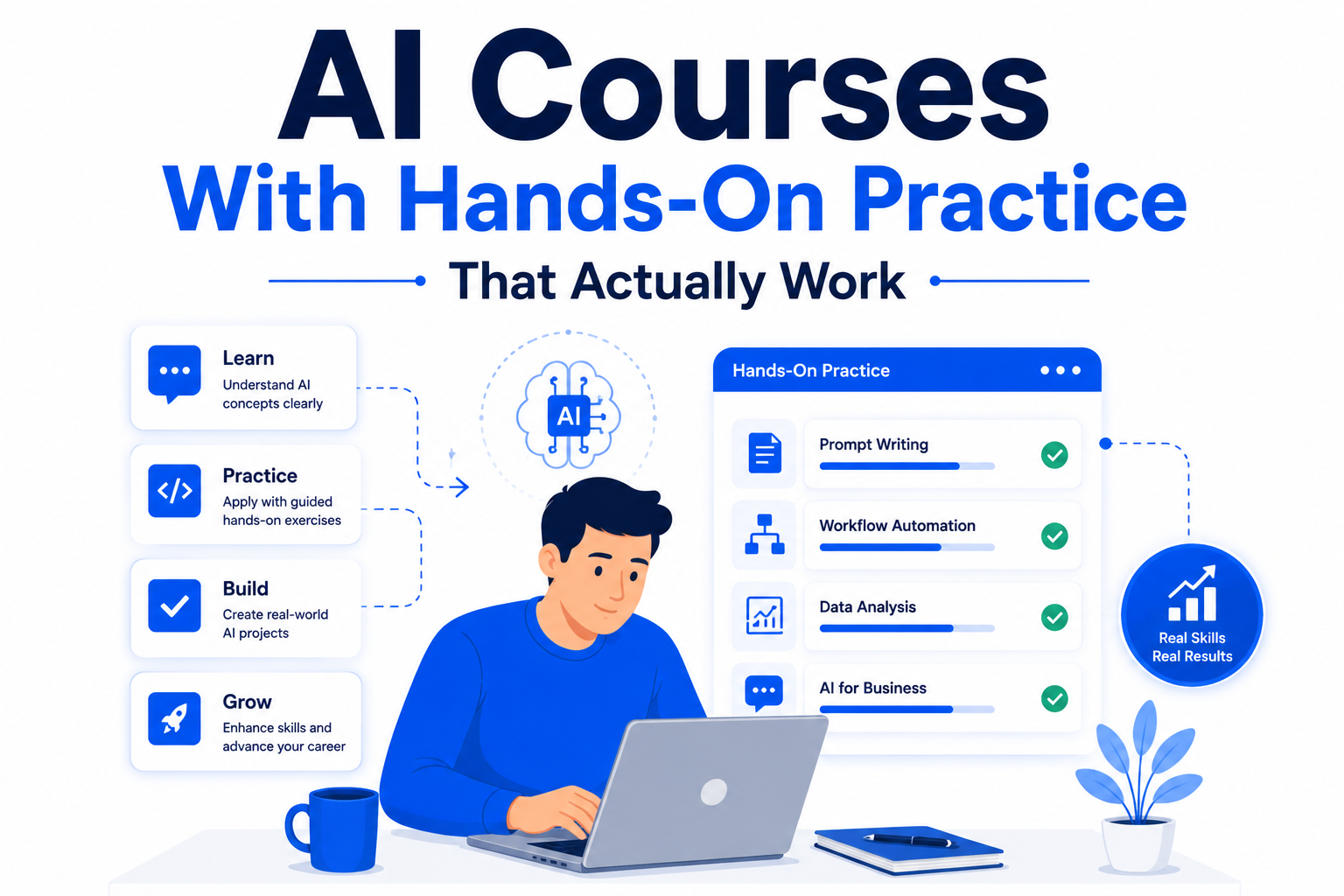 AI Courses With Hands-On Practice That Actually Work