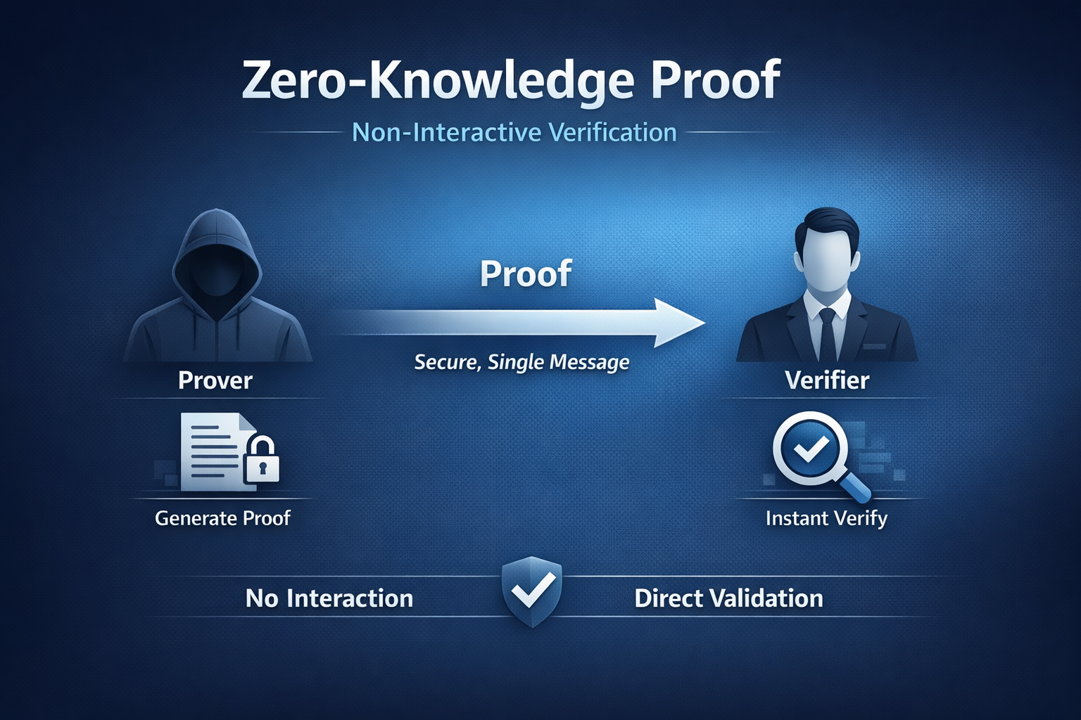 Verification Without Interaction: Trust Without Communication