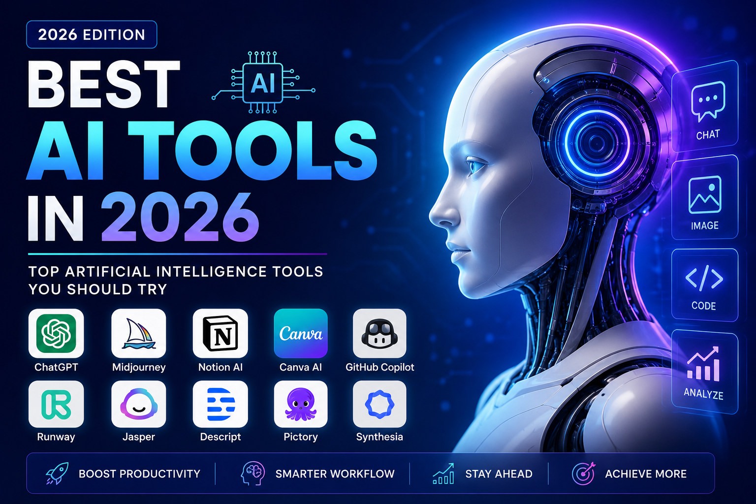 Best AI Tools in 2026: Top Artificial Intelligence Tools You Should Try