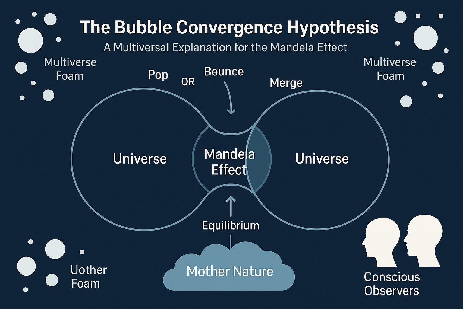 The Bubble Convergence Hypothesis: A Multiversal Framework for the Man