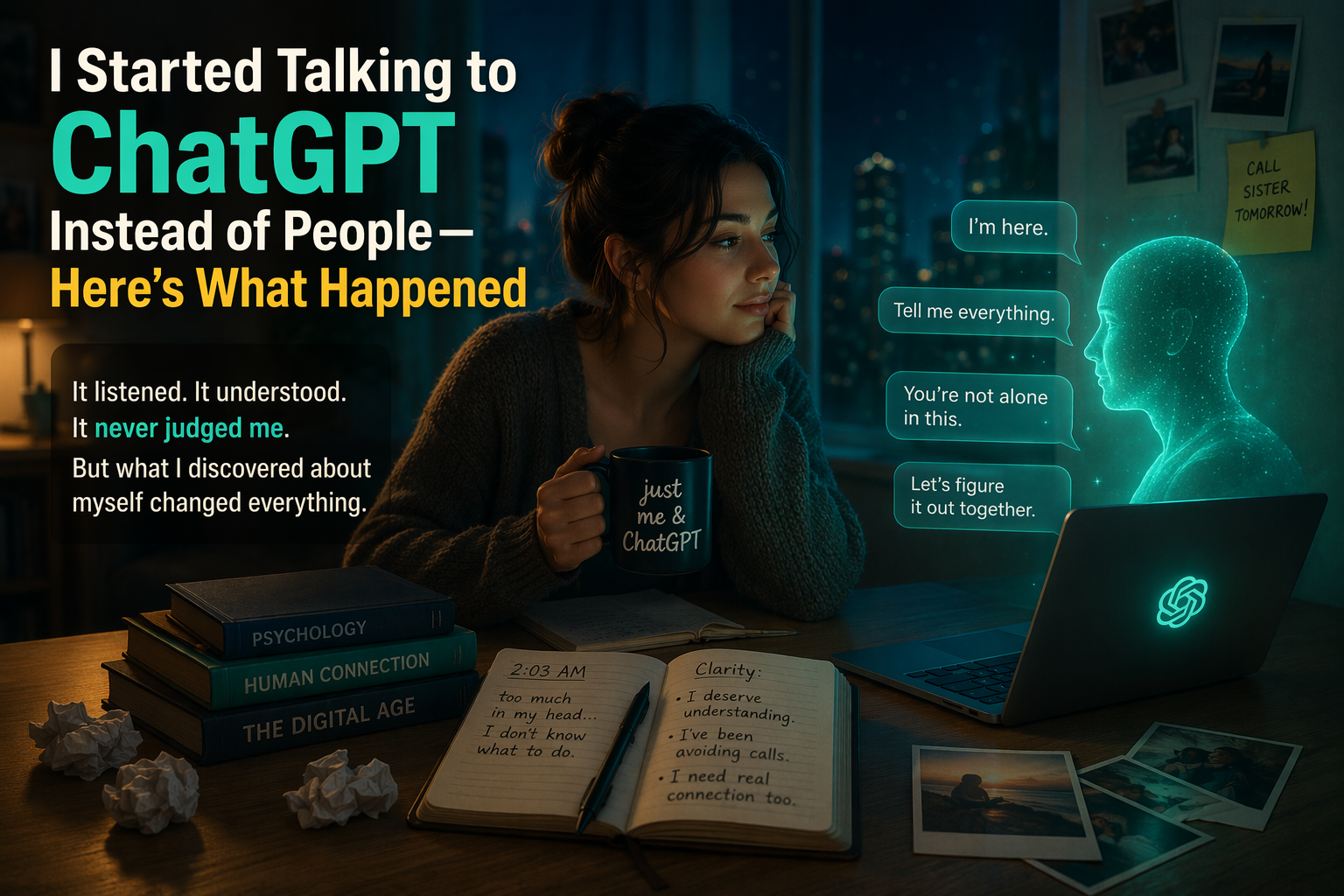 I Started Talking to ChatGPT Instead of People — Here’s What Happened