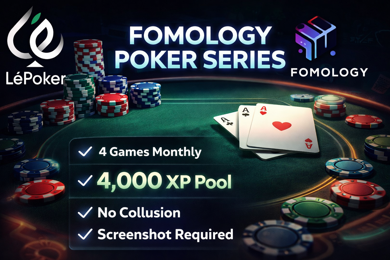  Fomology Poker Series — Official XP Leaderboard, Rules & Fair Play Framework (2026)