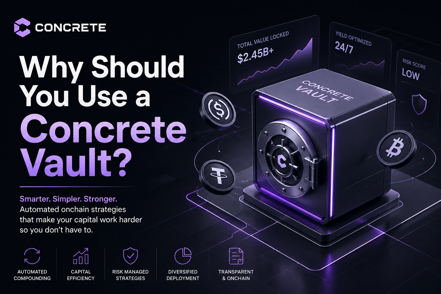 Why You Should Use a Concrete Vault in DeFi