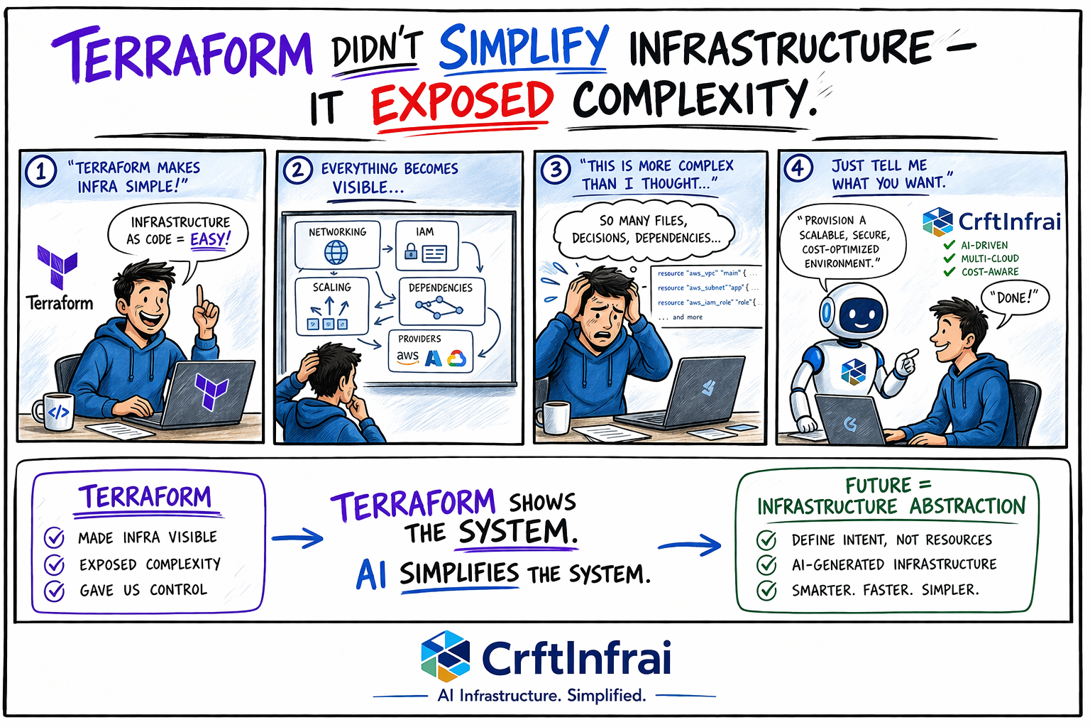 Terraform Didn’t Simplify Infrastructure — It Exposed Complexity