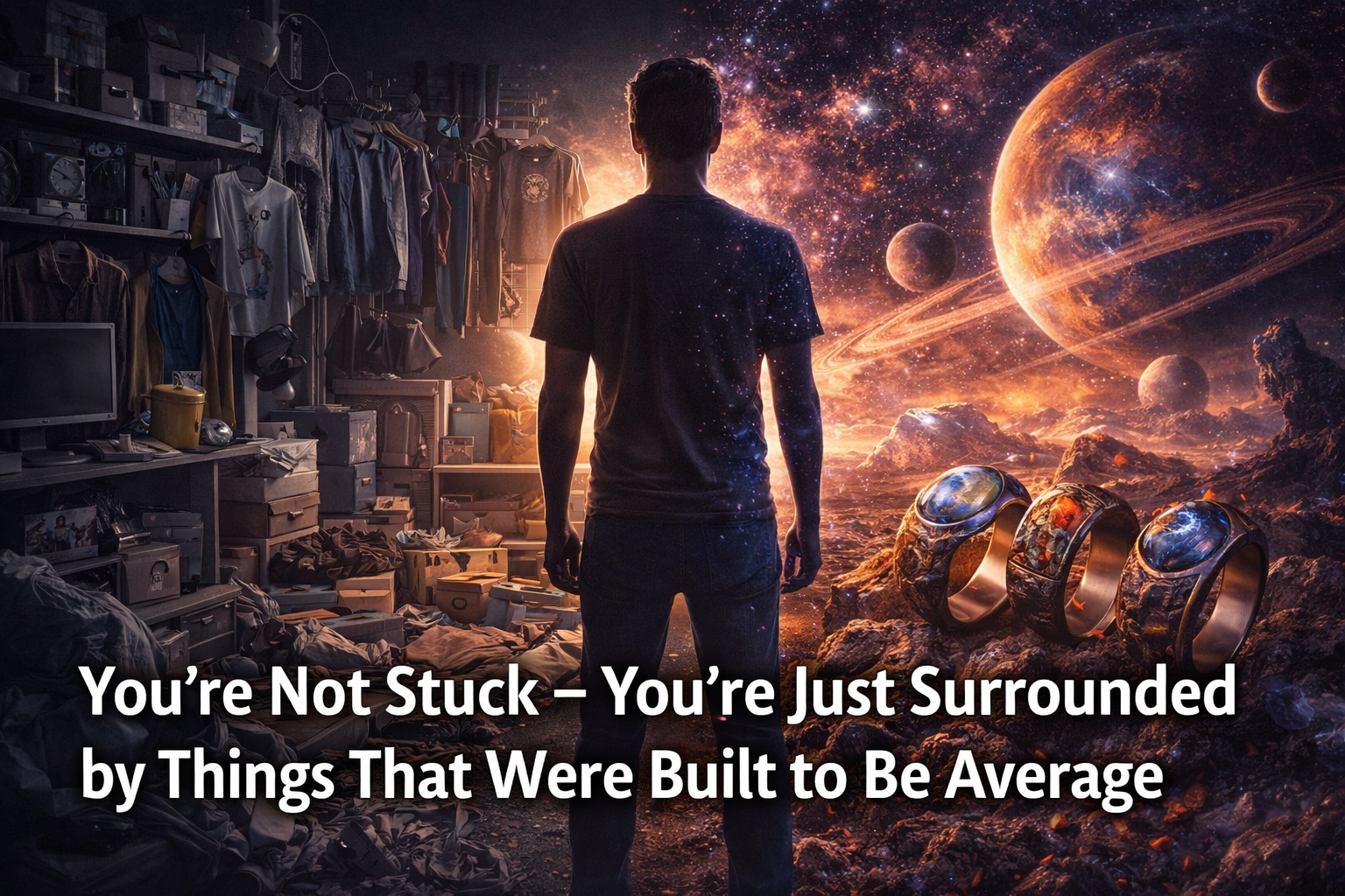 You’re Not Stuck — You’re Just Surrounded by Things That Were Built to You’re Not Stuck — You’re Just Surrounded by Things That Were Built to
