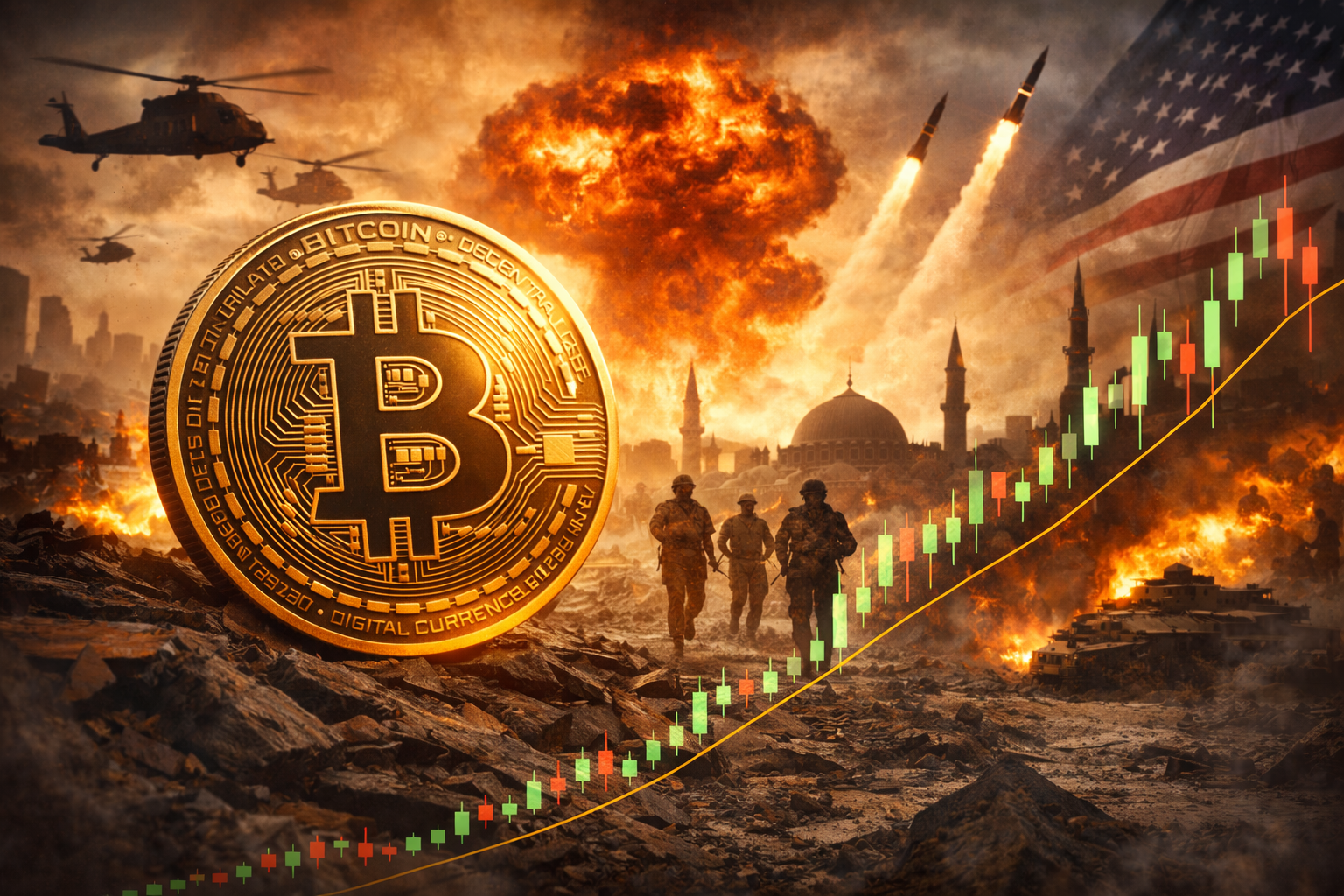 Bitcoin’s War Dividend: Thank Trump for Making BTC Relevant Again