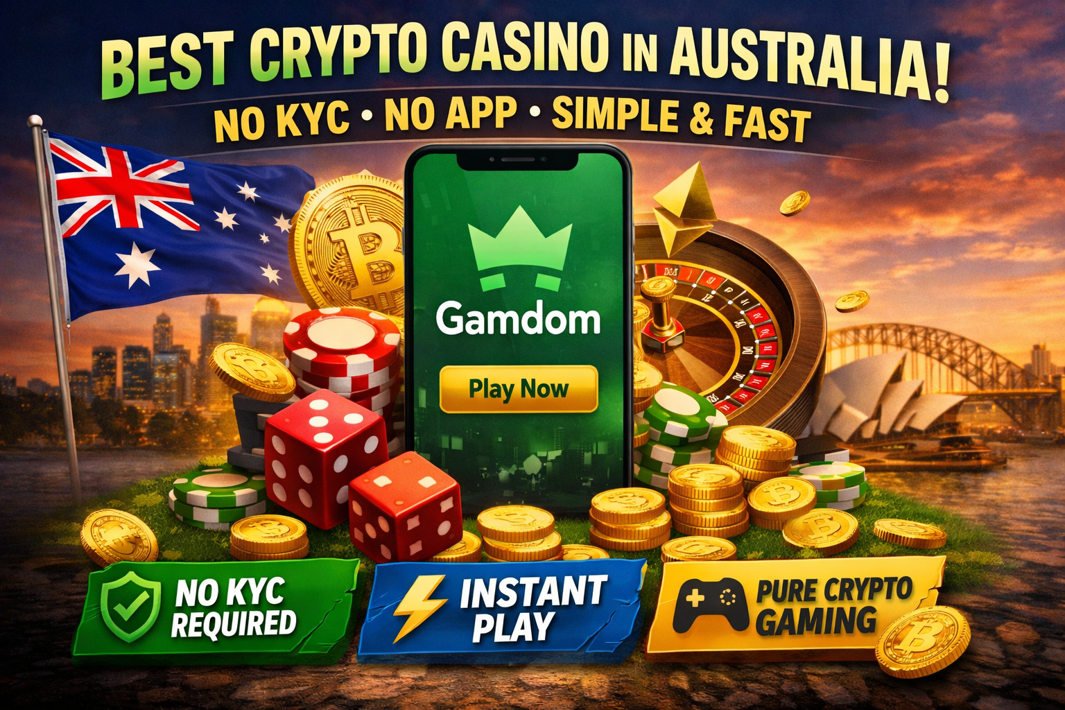 Risky Or Rewarding? Gamdom Casino And Australia’s Best Online Casinos Reviewed (2026)