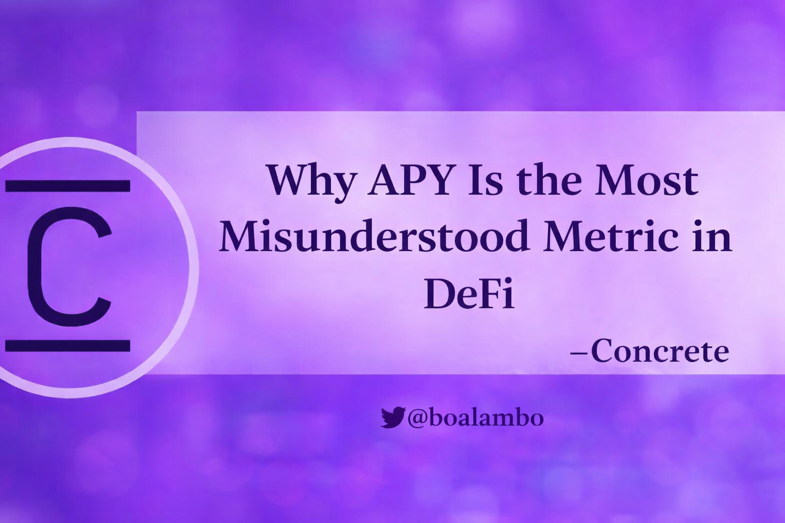 Why APY is the Most Misunderstood Metric in DeFi