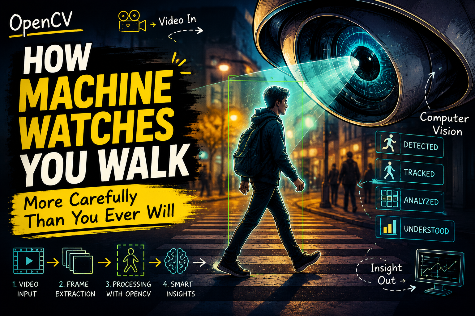 The Day I Realized a Machine Watches You Walk More Carefully Than You Ever Will