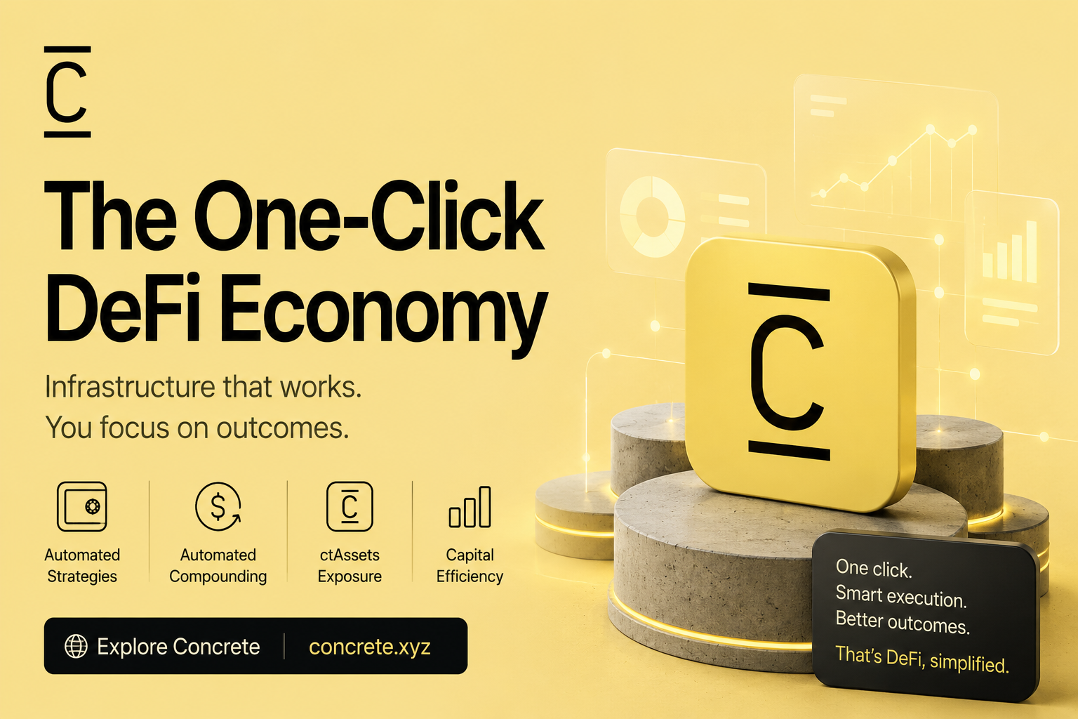 The One-Click DeFi Economy