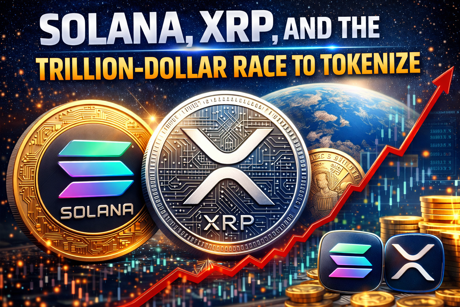 Solana, XRP, and the Trillion-Dollar Race to Tokenize
