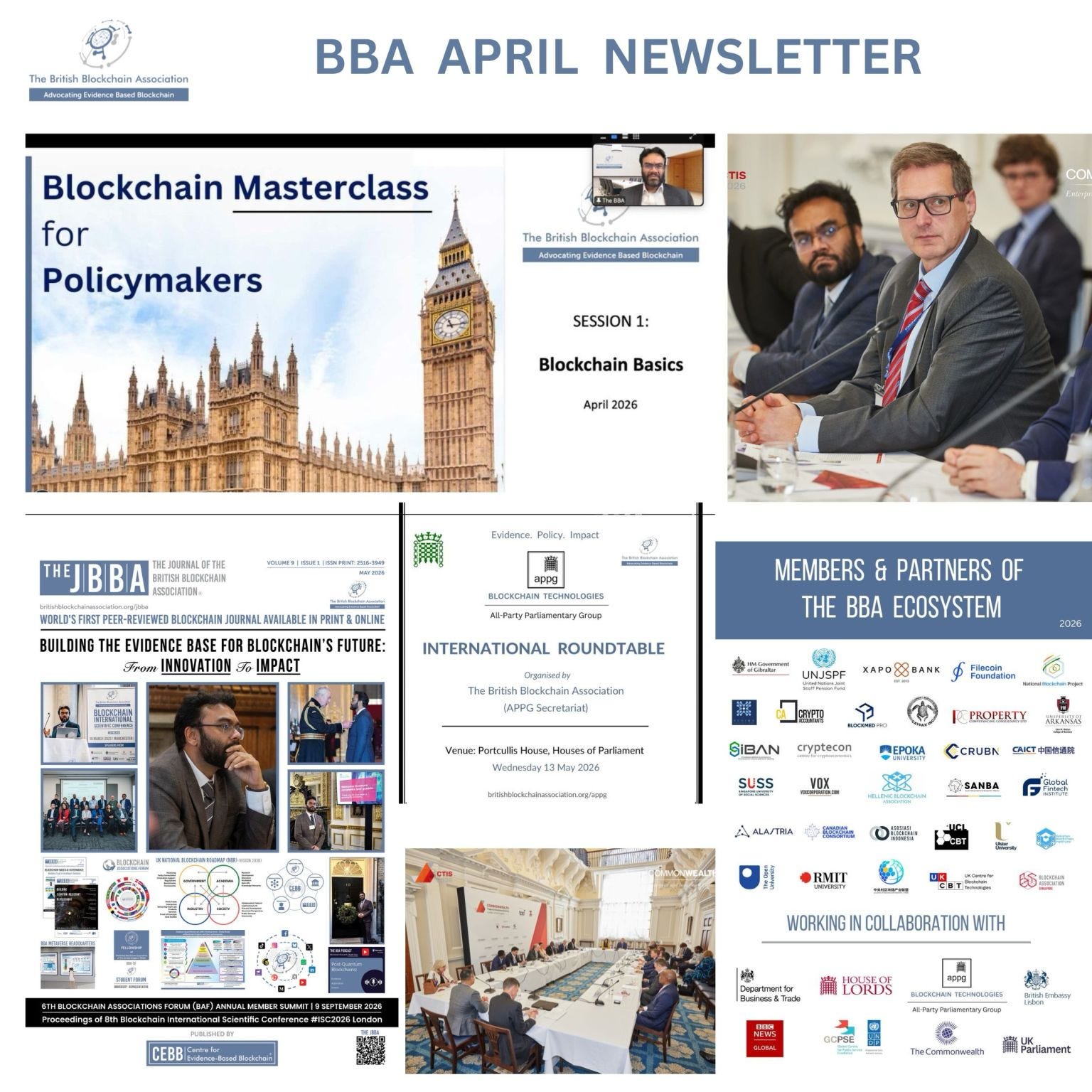 BBA April Highlights: Shaping Blockchain Policy for Parliament and Life Sciences