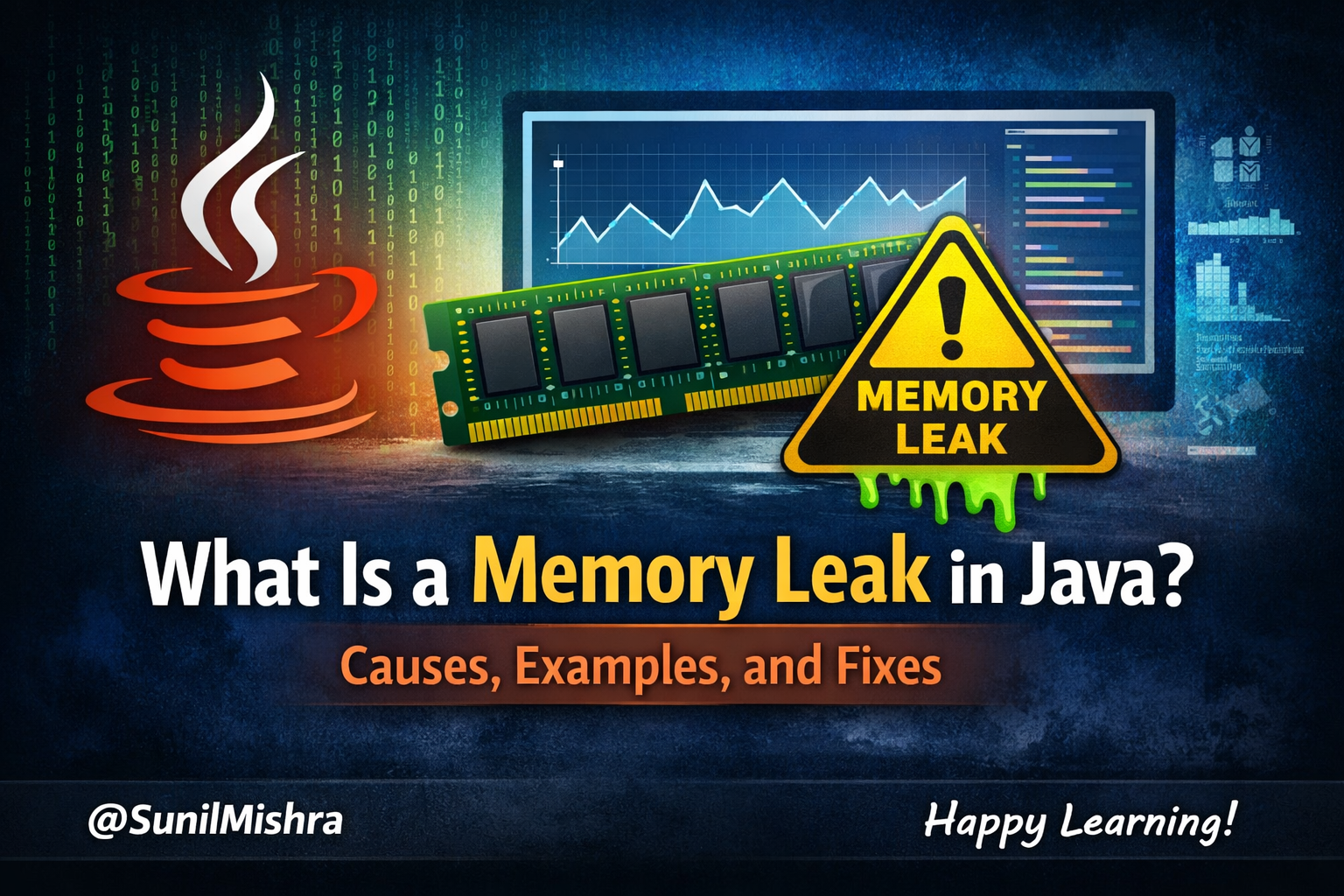 What Is a Memory Leak in Java? Causes, Examples, and Fixes