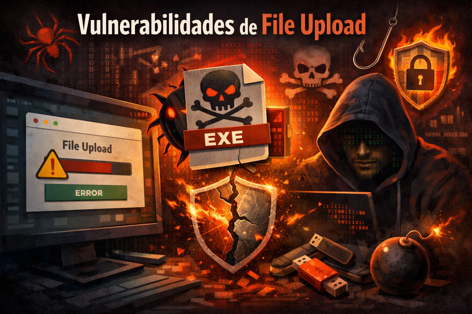 Guía de Vulnerabilidades de File Upload: Técnicas de Pentesting y RCE