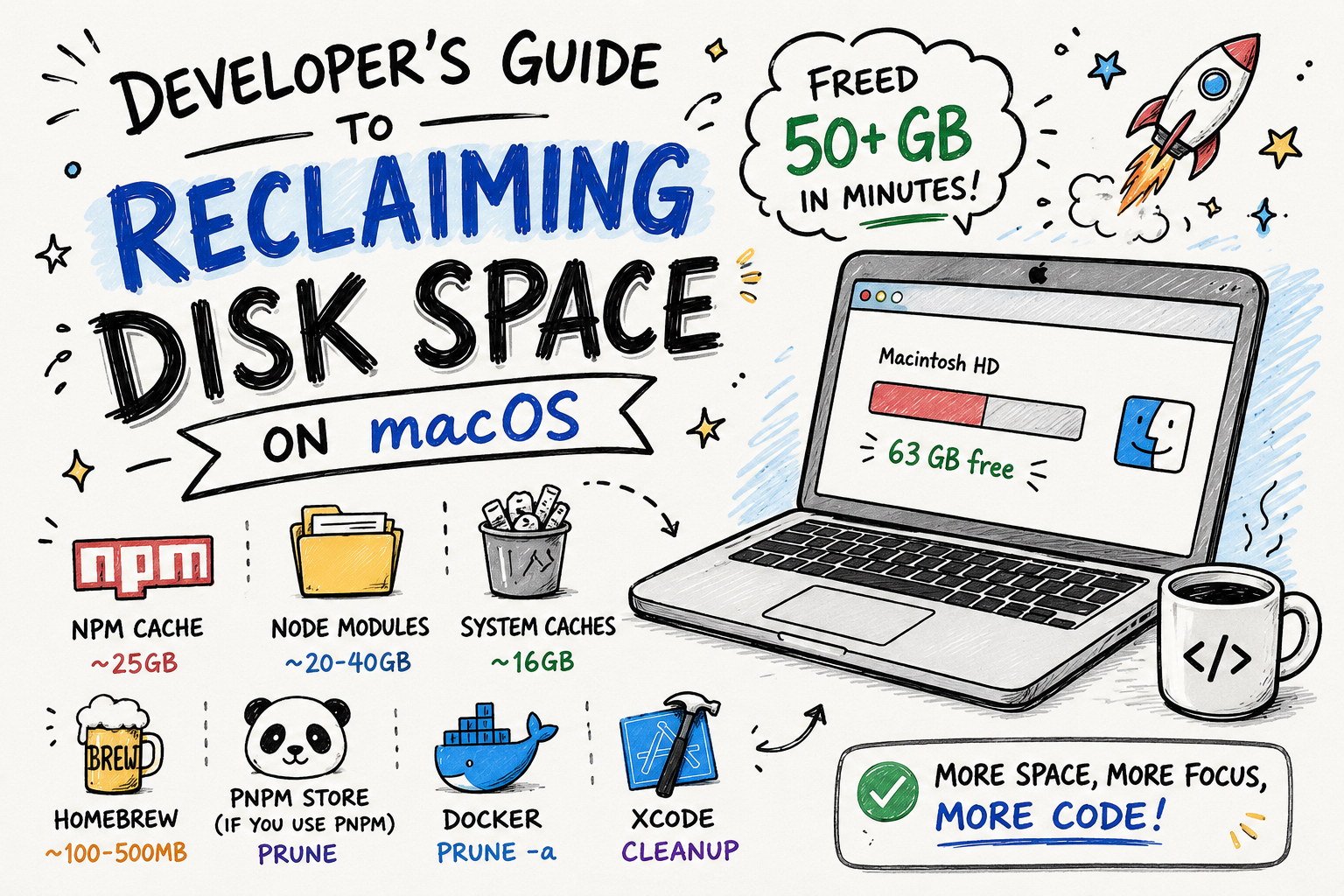 Developer’s Guide to Reclaiming Disk Space on macOS