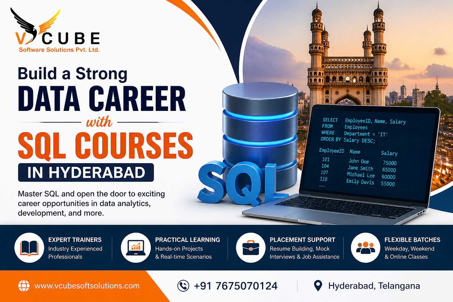 SQL courses in Hyderabad