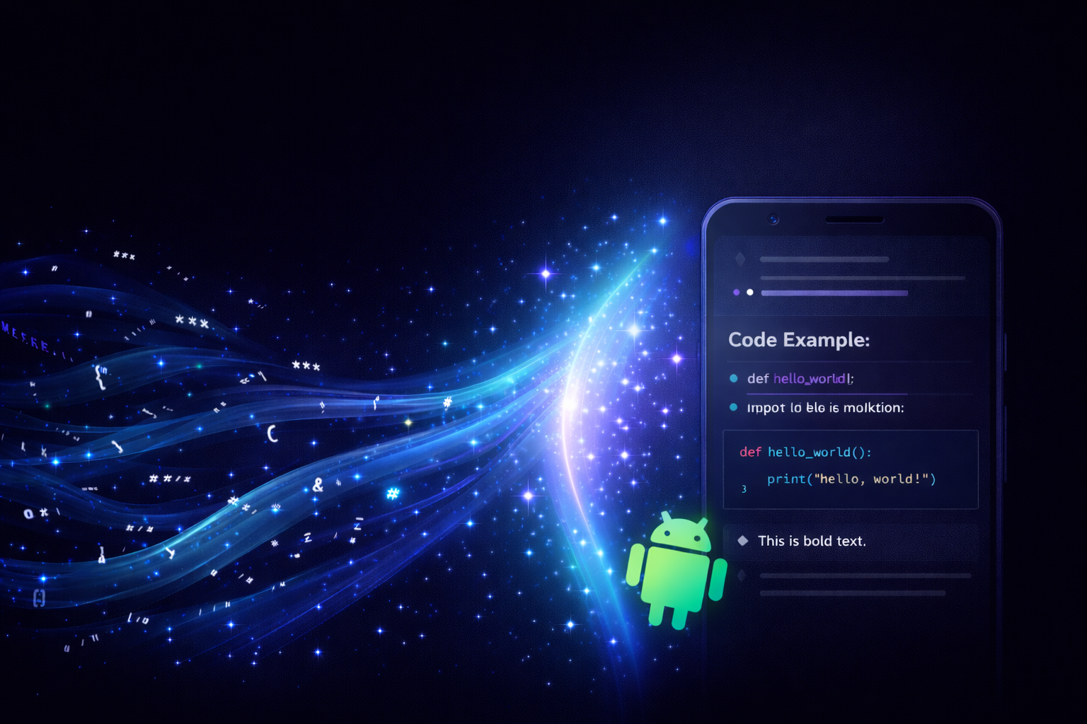 Rendering Markdown in Streaming LLM Responses on Android