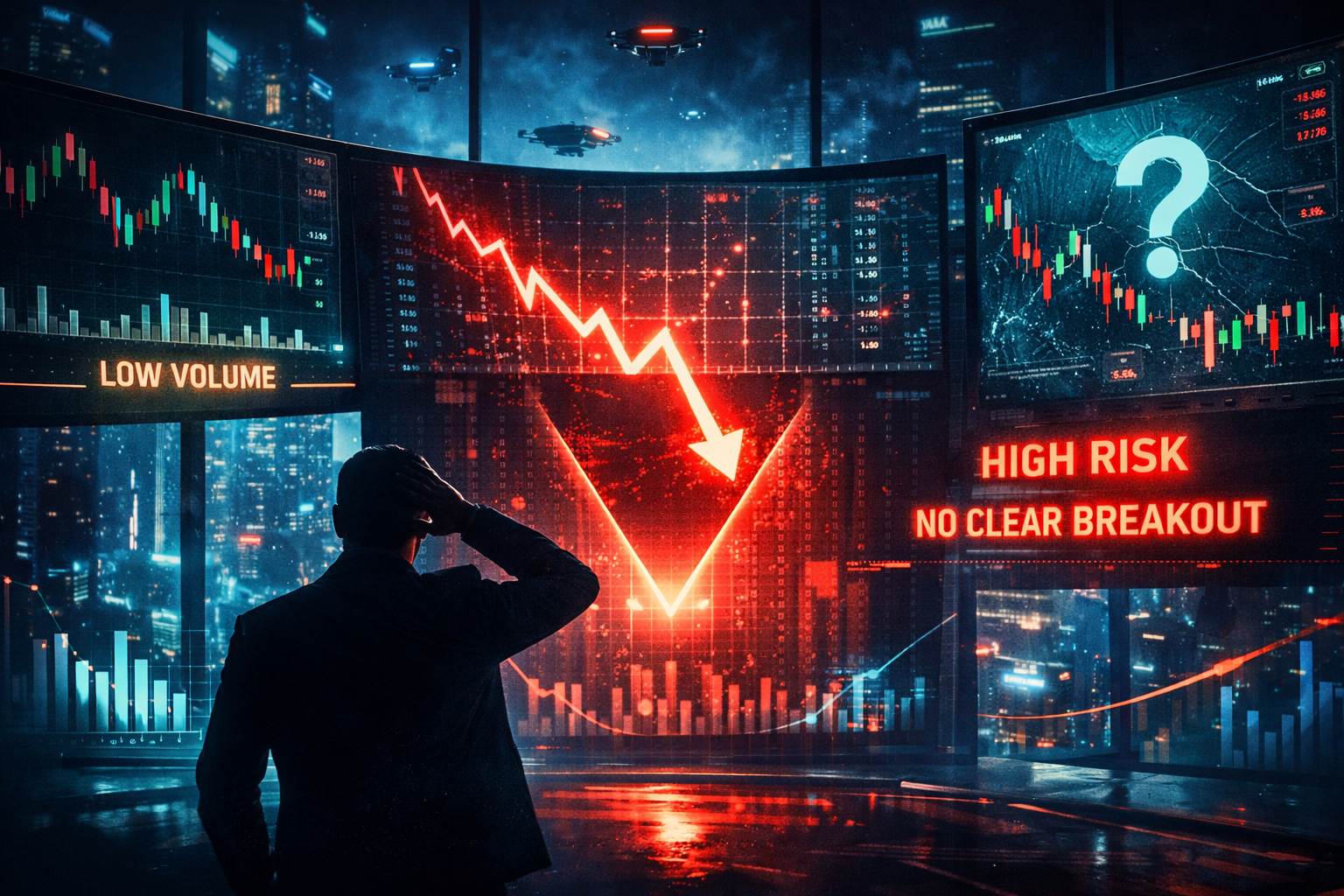 Low Volume, High Risk, No Clear Breakout | April 6, 2026