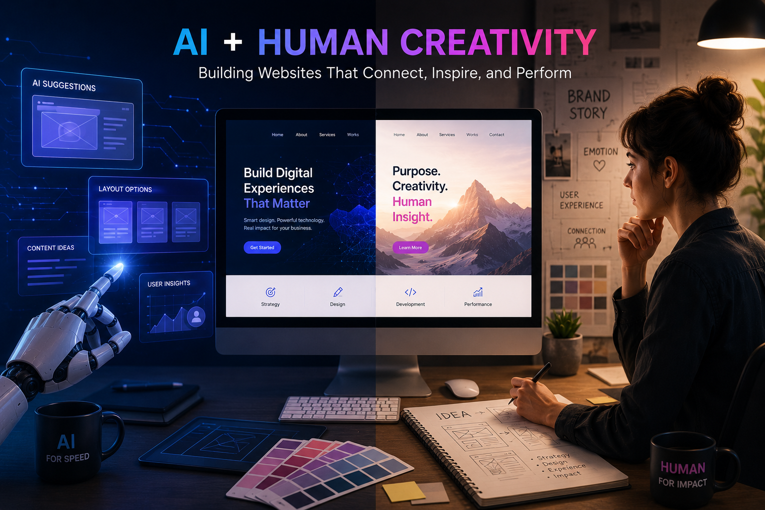 AI Isn’t Replacing Web Designers. It’s Changing What Great Designers Actually Do.