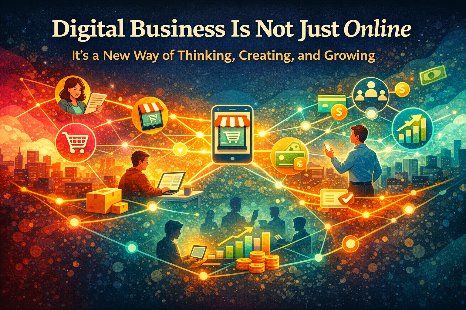Digital Business Is Not Just Online, It’s a New Way of Thinking, Creating, and Growing