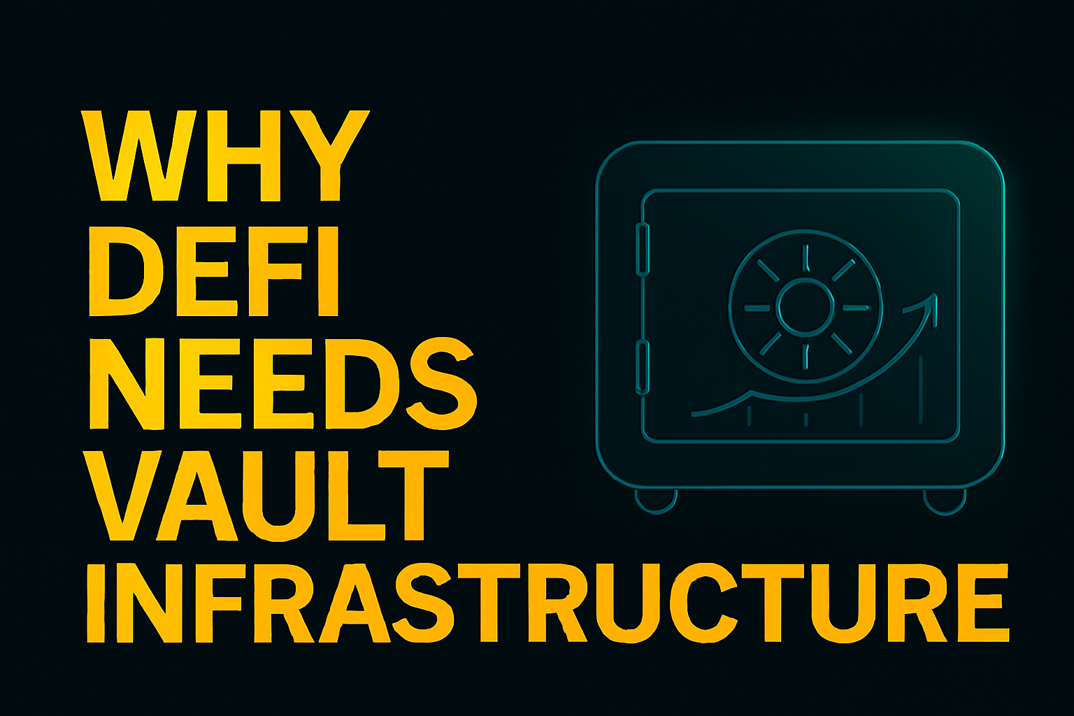 Why DeFi Needs Vault Infrastructure