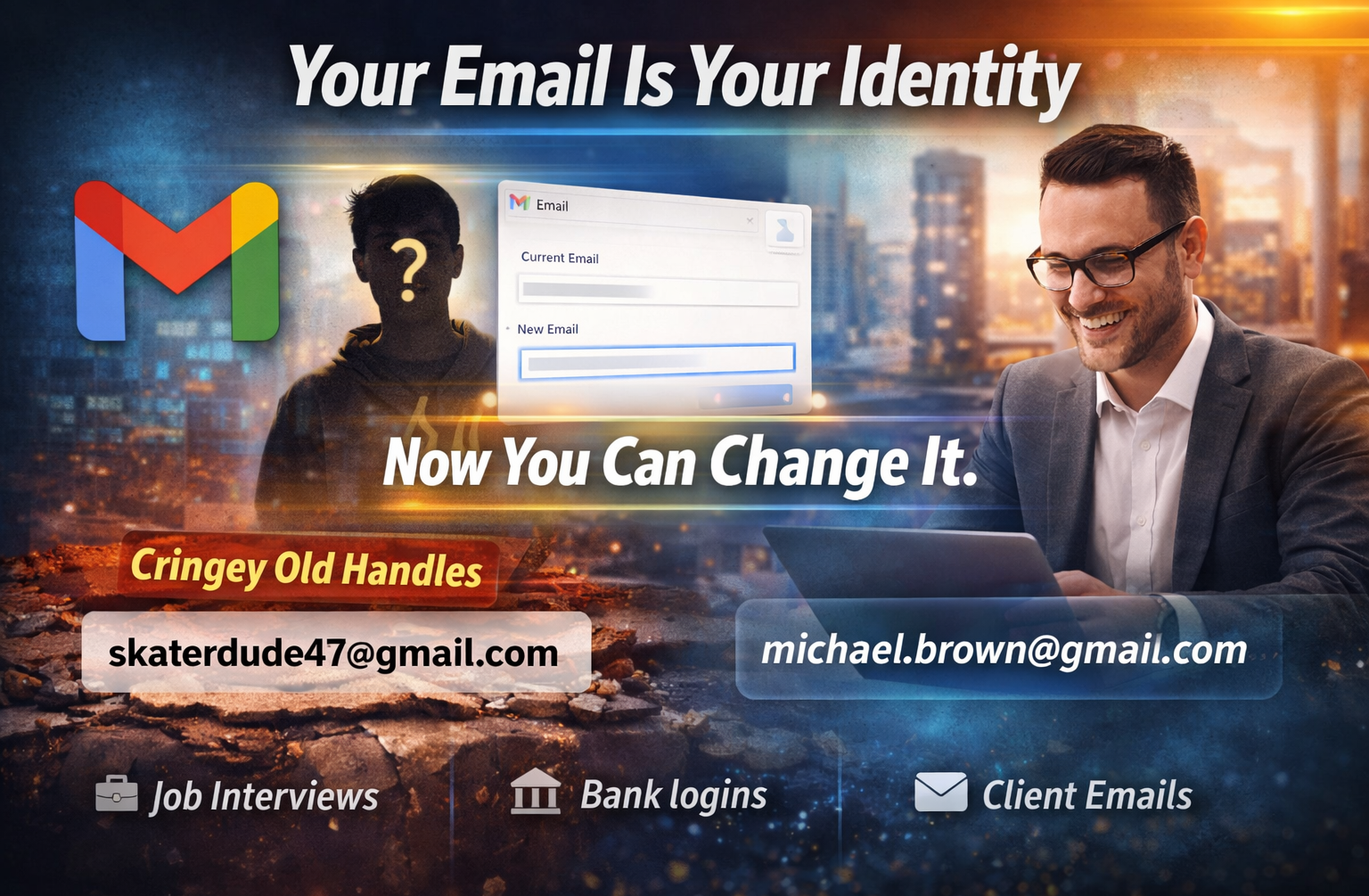 Your Email As Identity: How Google's Allowing Changes Means More