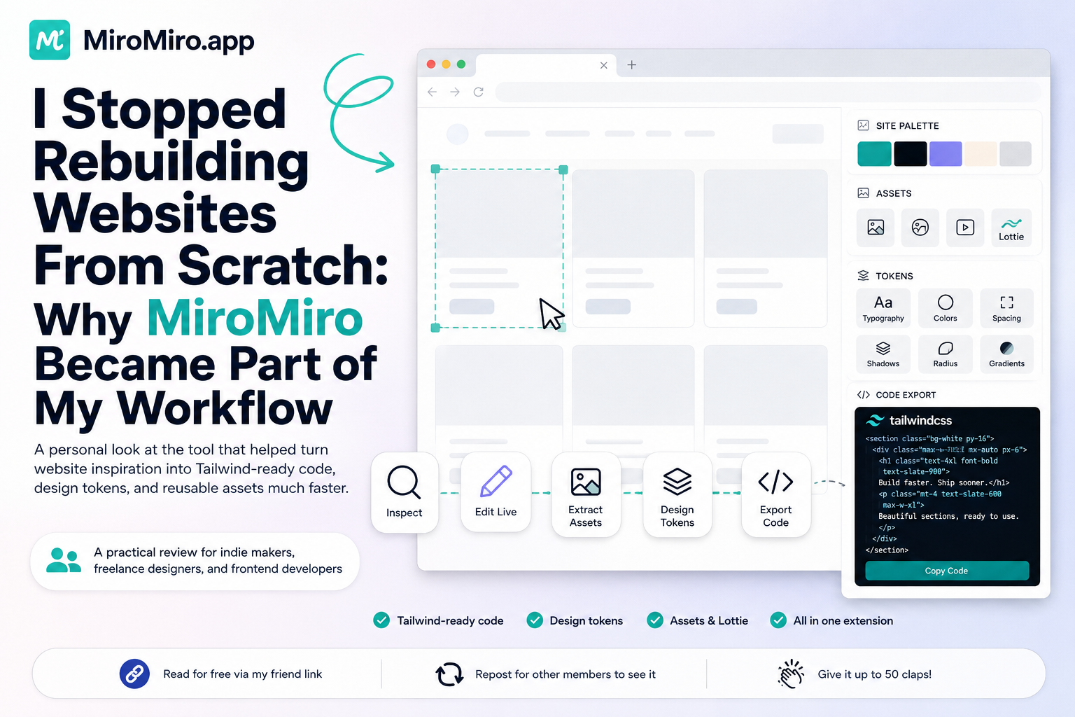 I Stopped Rebuilding Websites From Scratch: Why MiroMiro Became Part of My Workflow