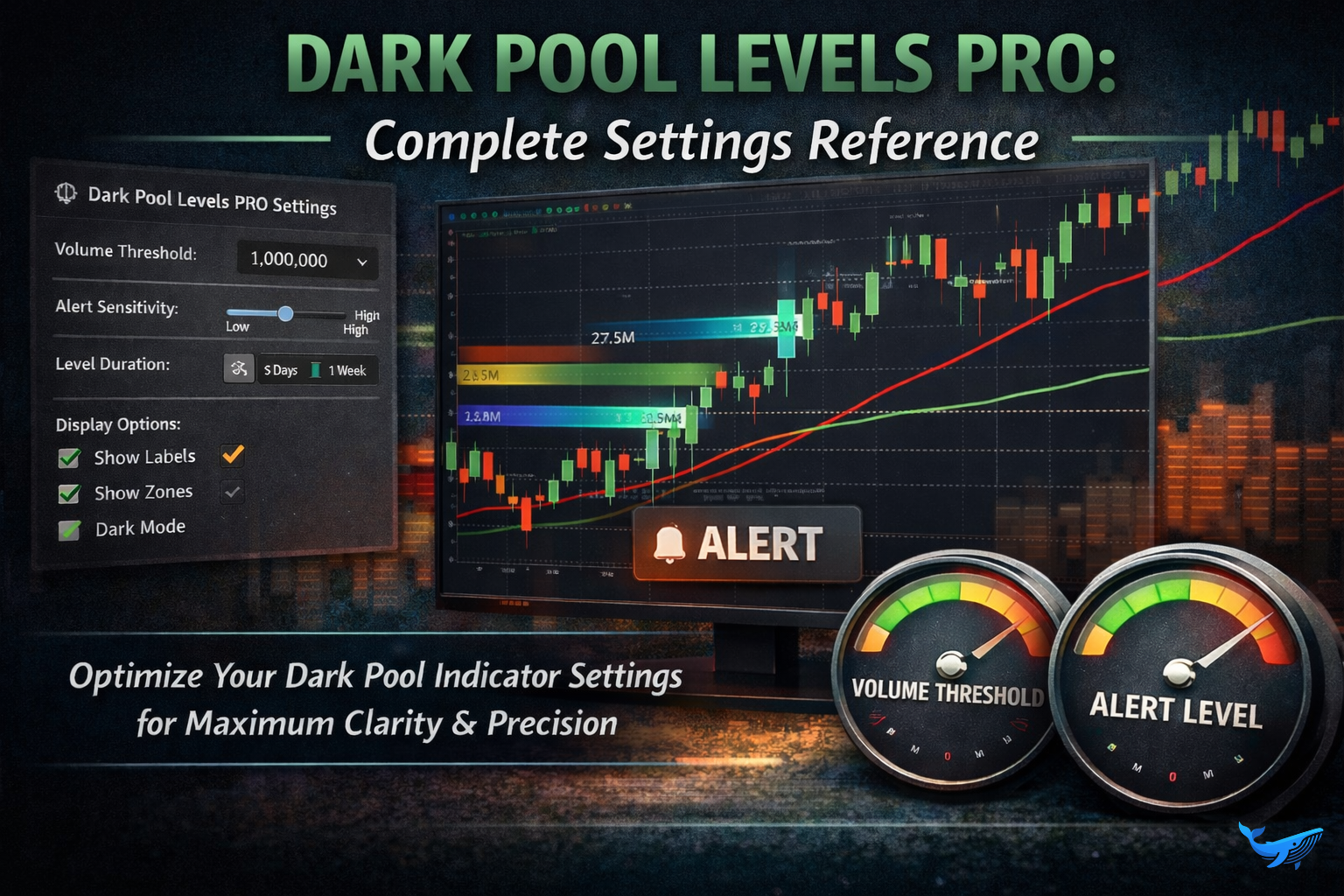 Dark Pool Levels PRO: Complete Settings Reference