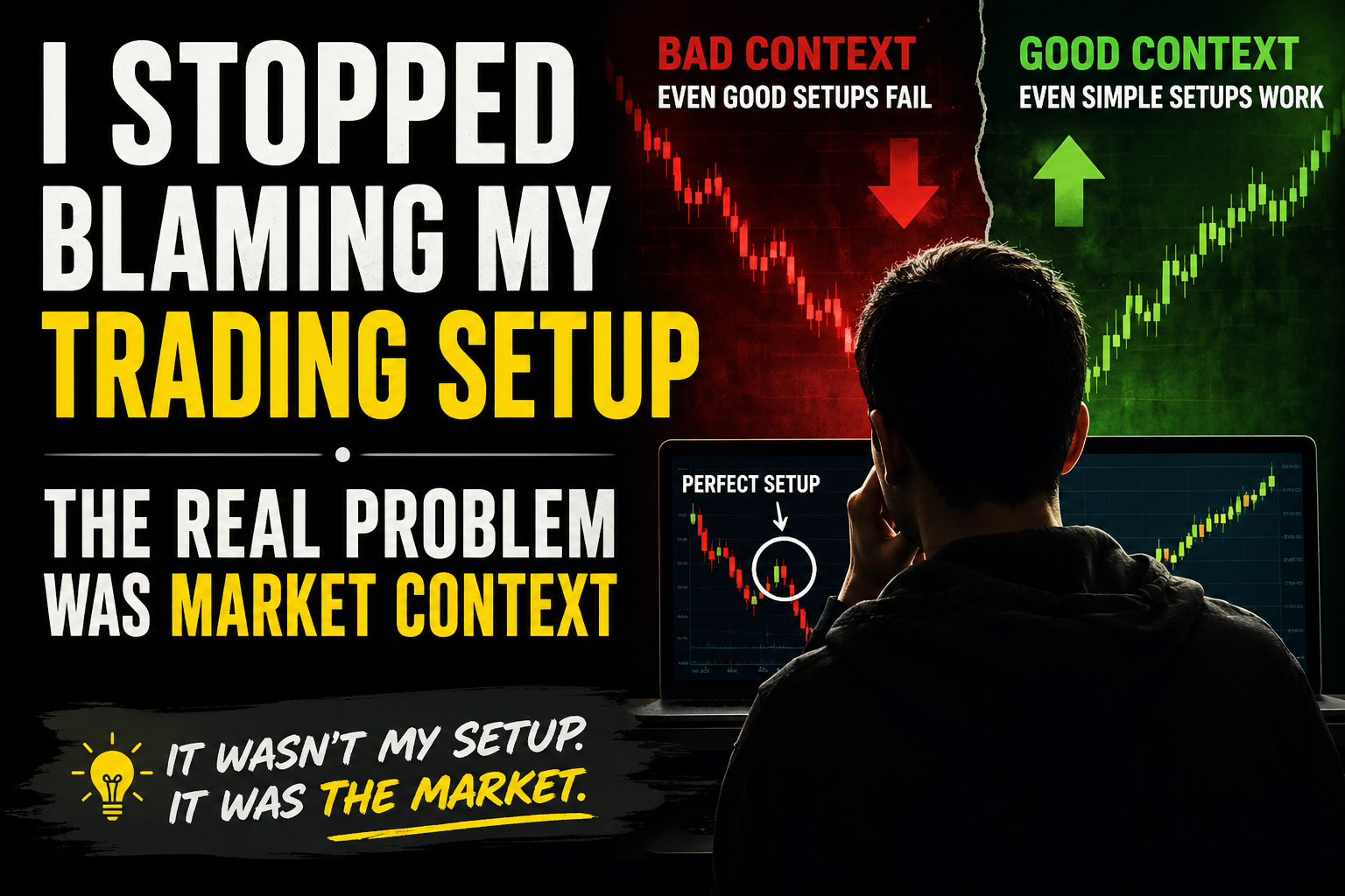 I Stopped Blaming My Trading Setup — The Real Problem Was Market Context
