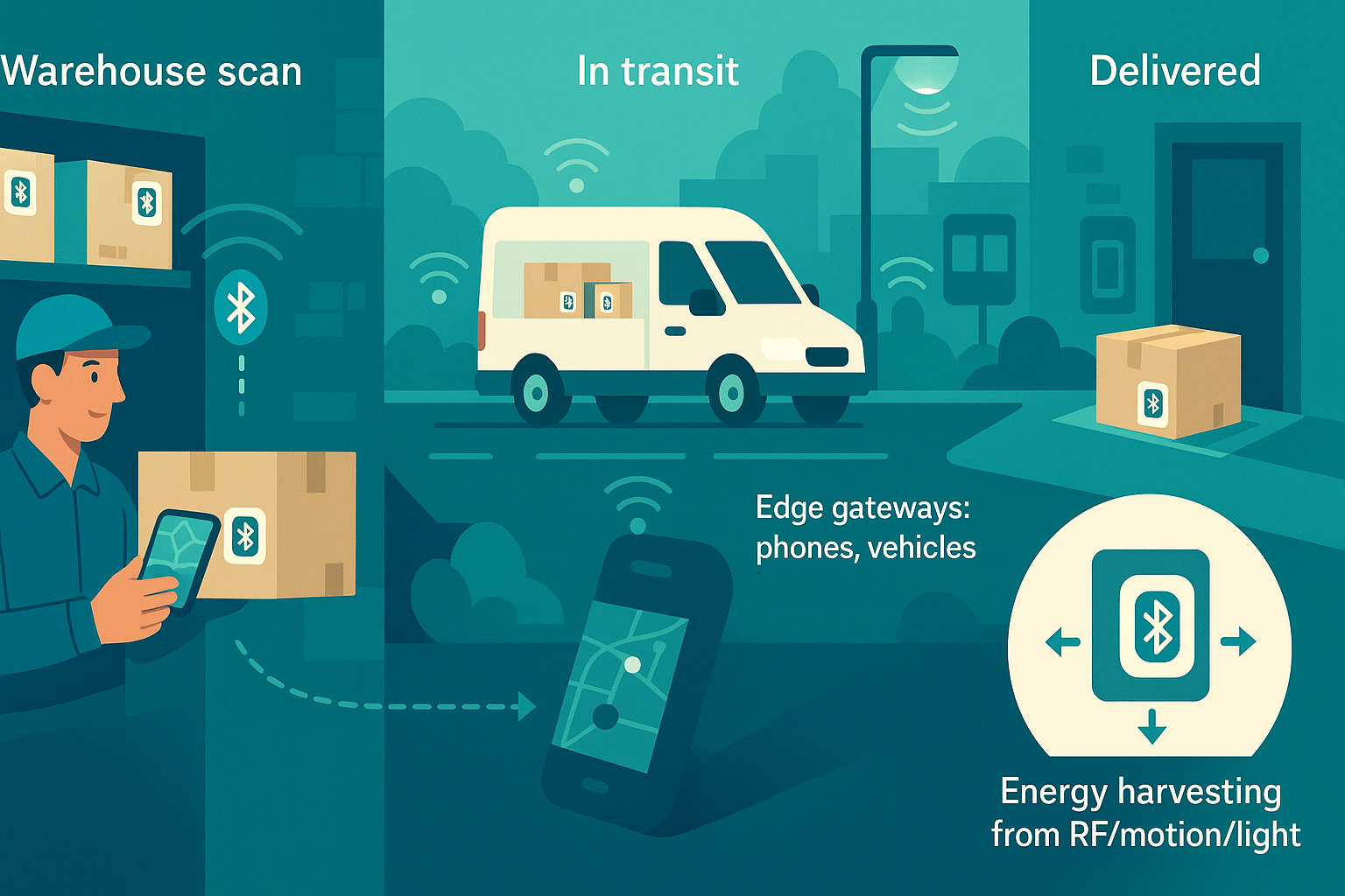 The Forever Tag: How Battery-Free BLE and Ambient IoT Networks Will Eclipse the $35 Billion RFID…