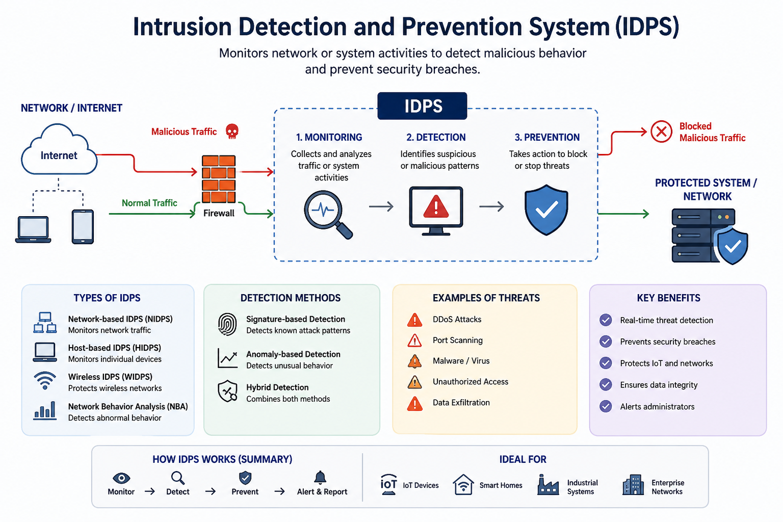 Intrusion Detection and Prevention System — IDPS