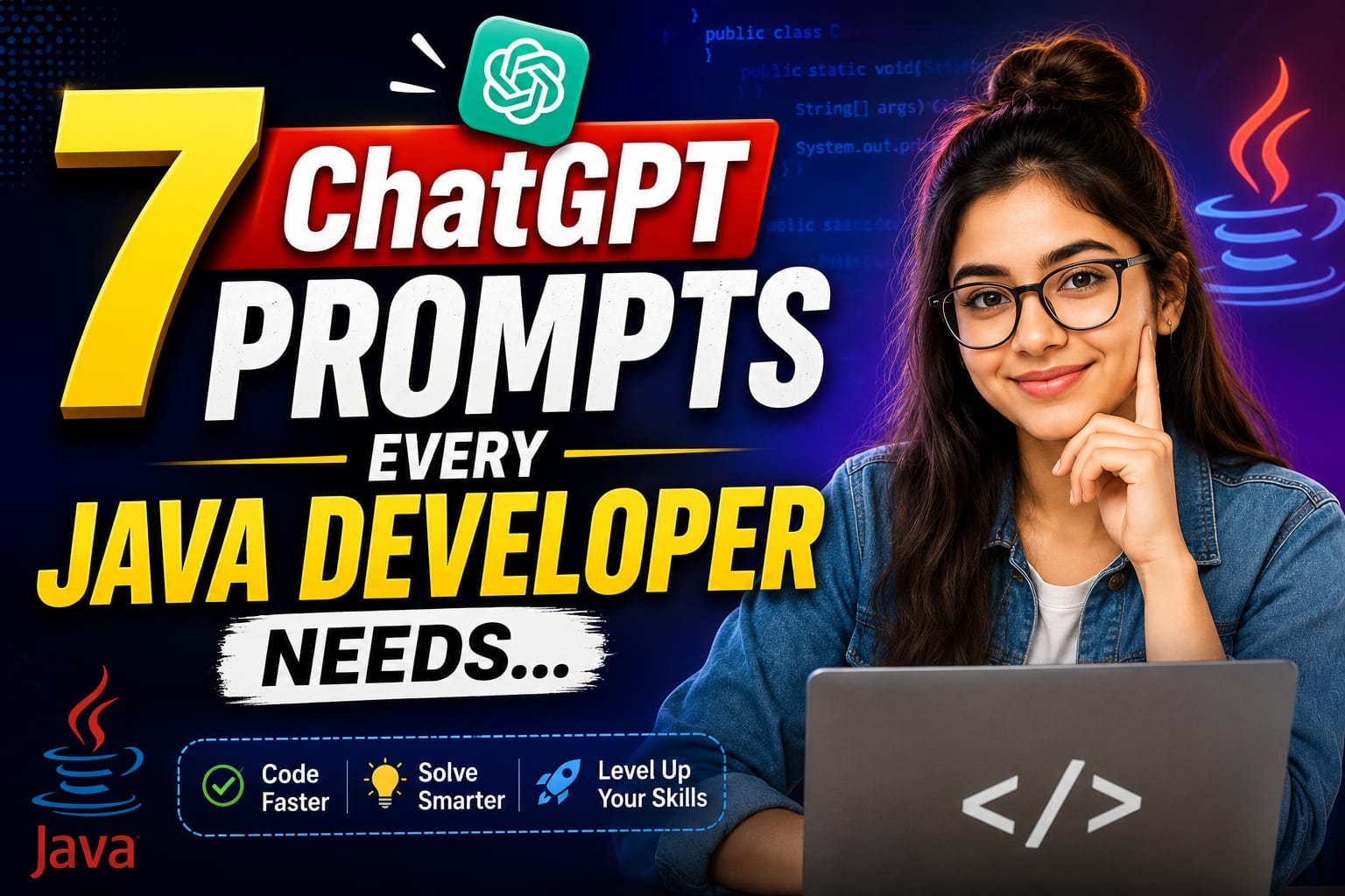 7 ChatGPT Prompts Every Java Developer Needs.