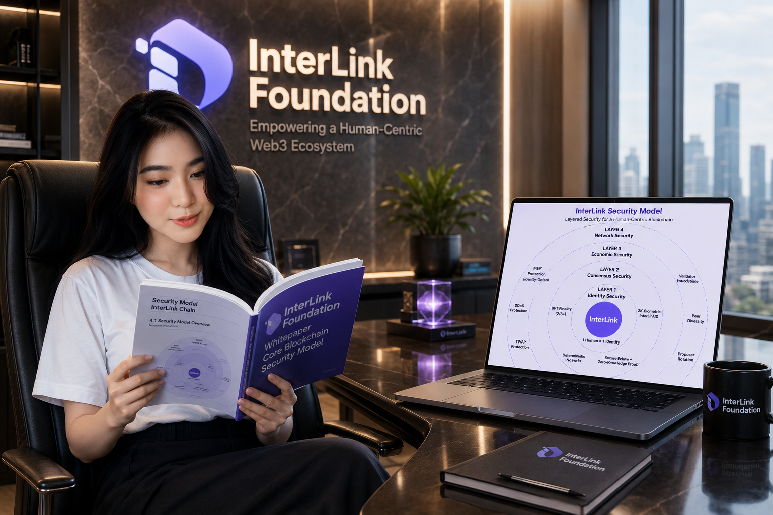 InterLink combines Identity Security, Consensus Security, and Network Security to build a…