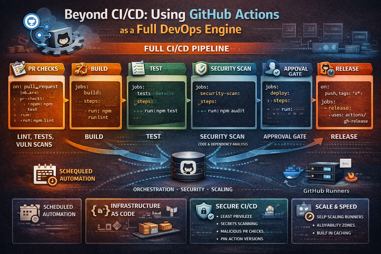 Beyond CI/CD: Using GitHub Actions as a Full DevOps Engine