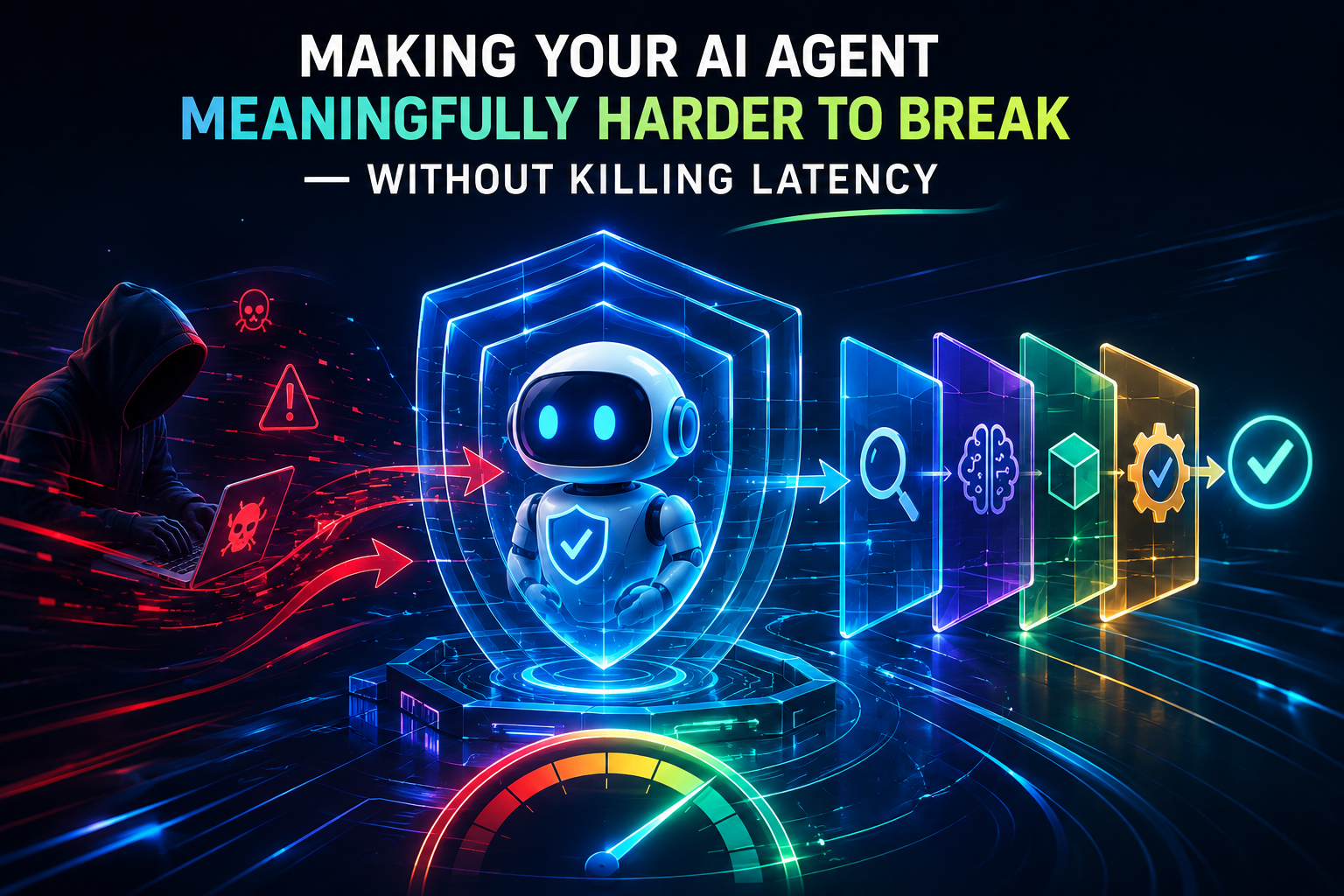 Making Your AI Agent Meaningfully Harder to Break — Without Killing Latency