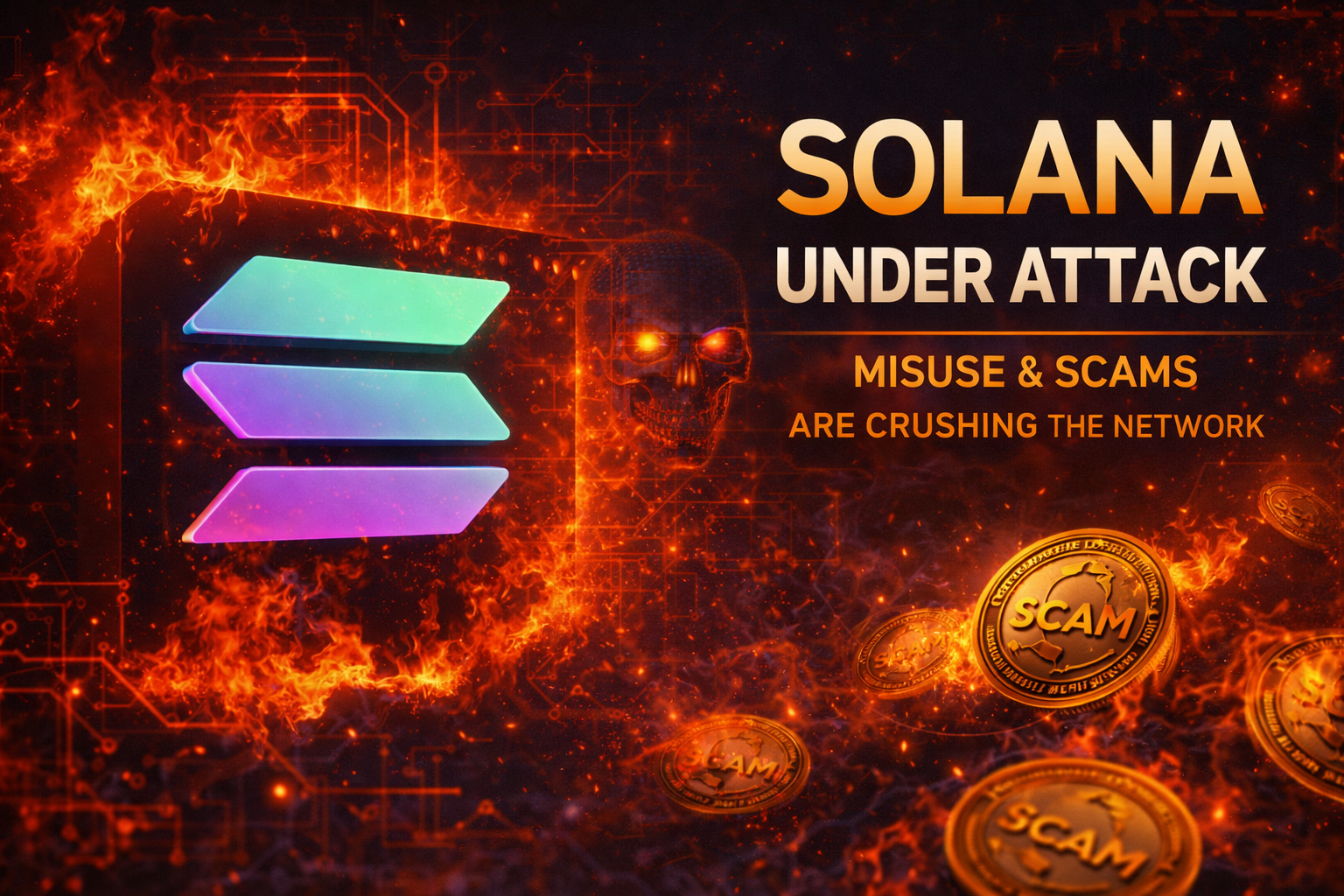 ⚠️ Solana Is Not Failing — But It’s Being Abused to Death