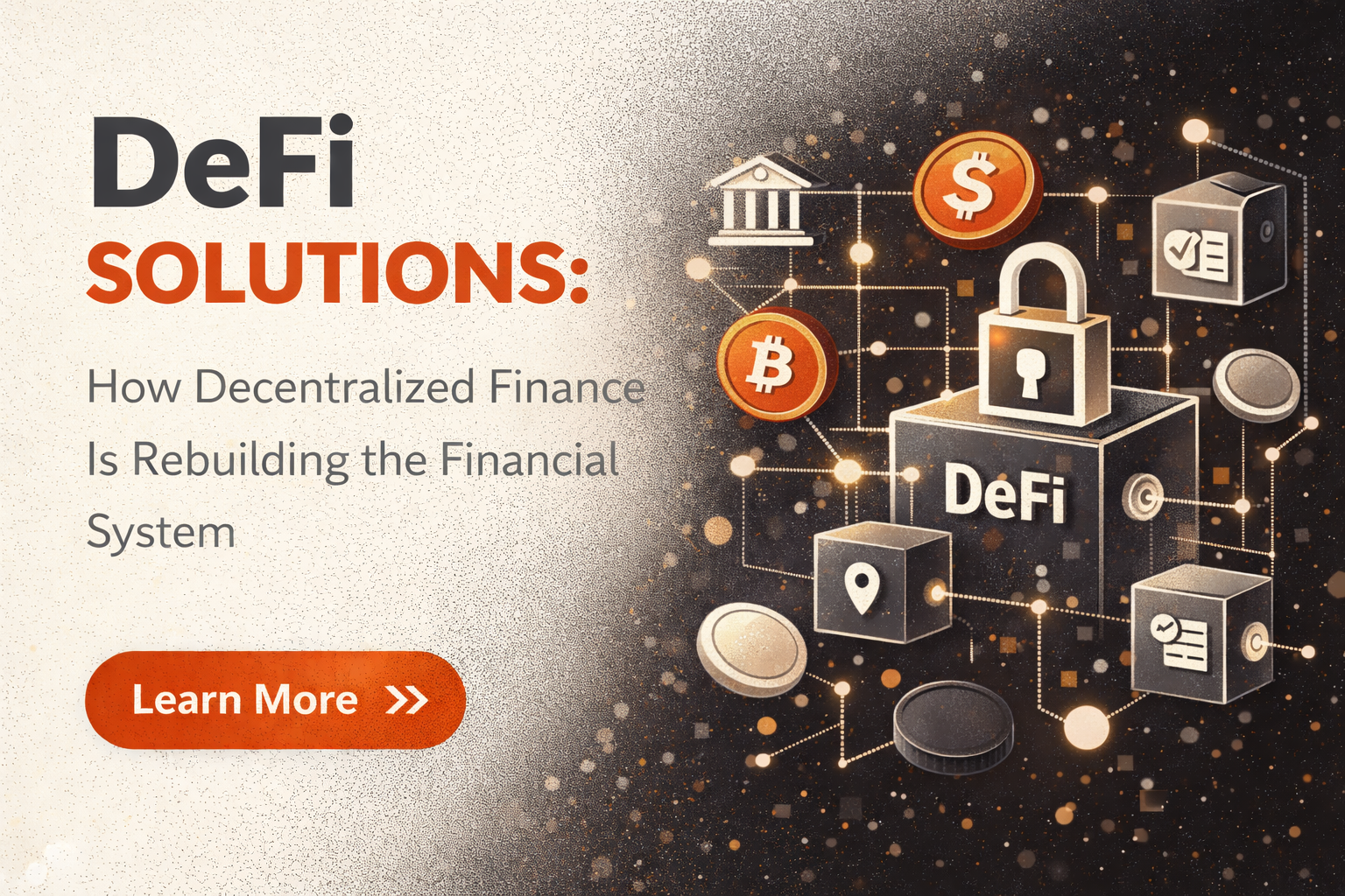 DeFi Solutions: How Decentralized Finance Is Rebuilding the Financial System