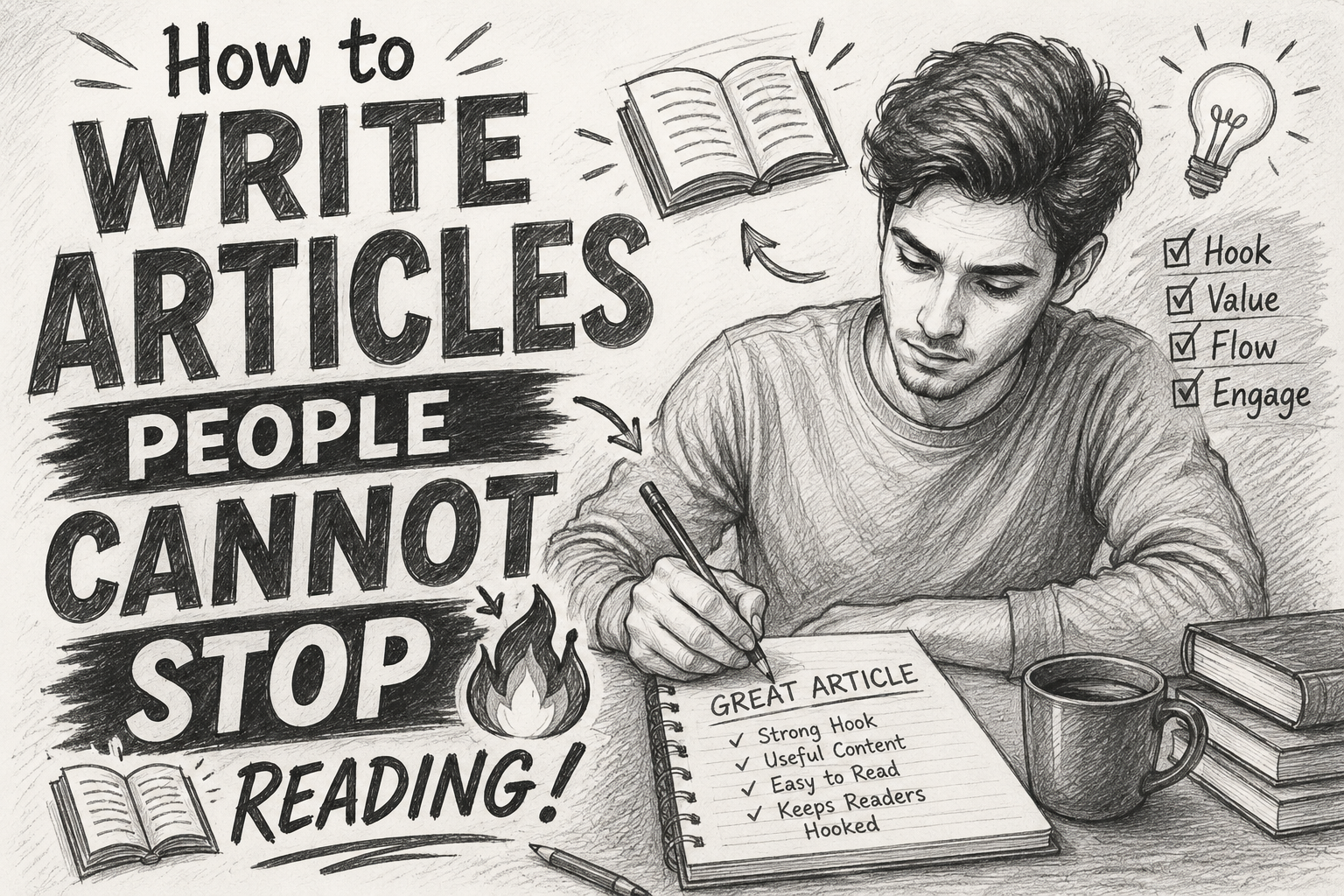 How to Write Articles People Cannot Stop Reading