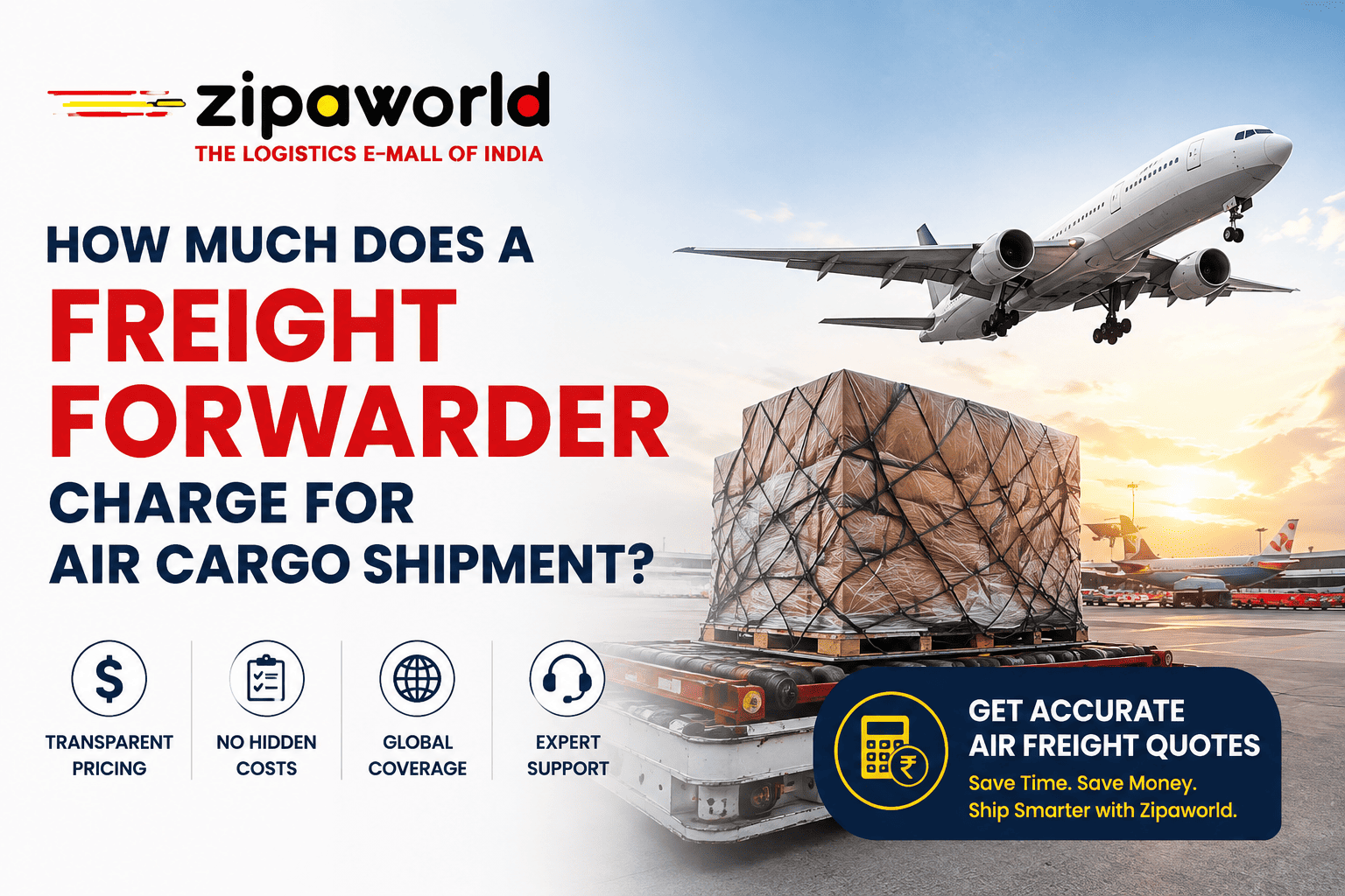 How Much Does a Freight Forwarder Charge for Air Cargo Shipment-