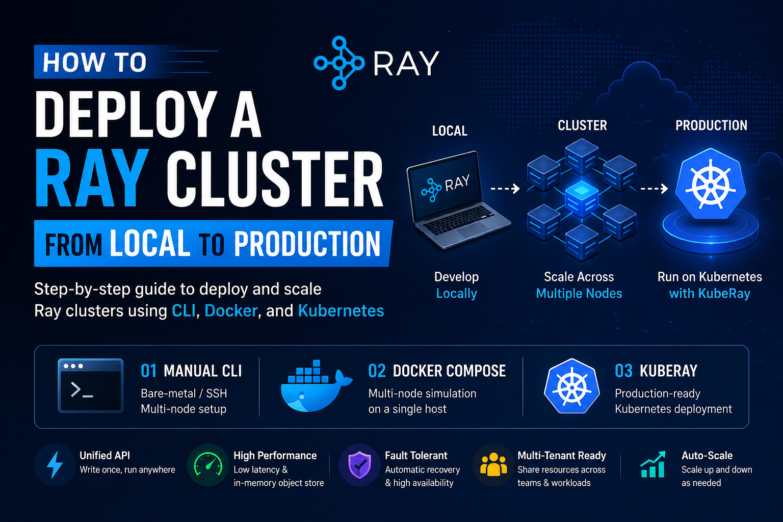 How to Deploy Ray Clusters the Right Way (Beginner to Production)