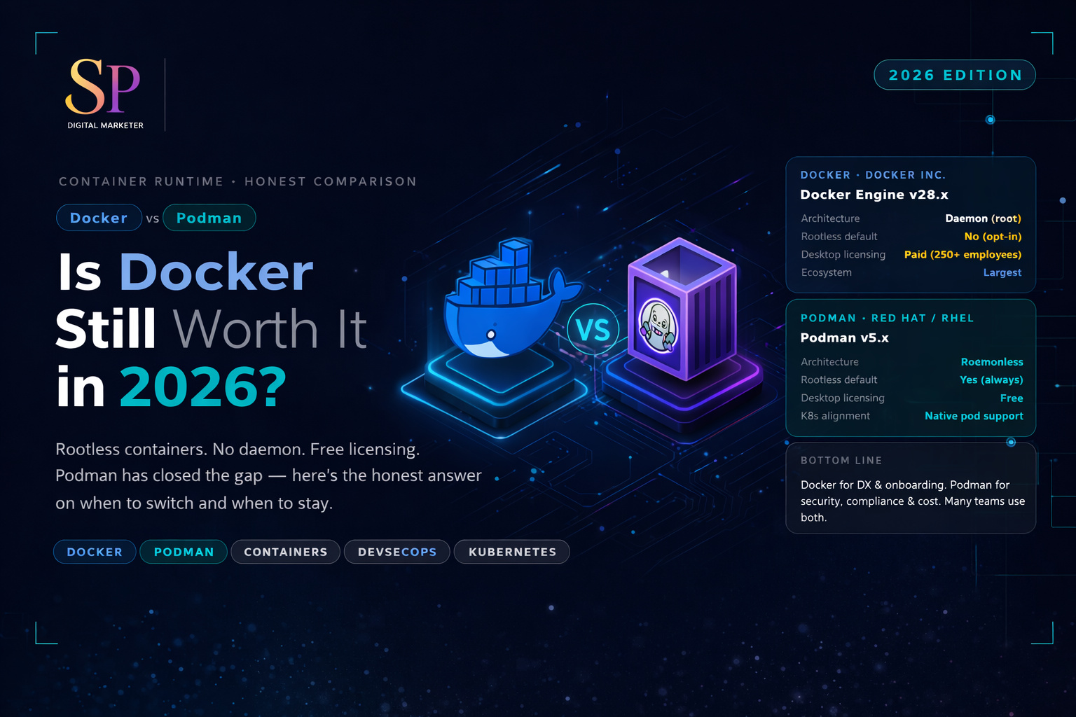 Is Docker Still Worth It in 2026 — Or Should You Switch to Podman?