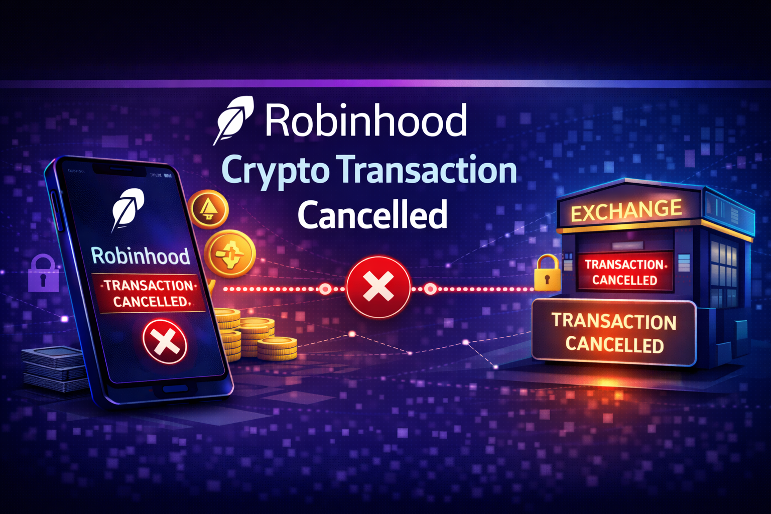 Robinhood Crypto Transaction Cancelled: Why It Happens and What to Do Next
