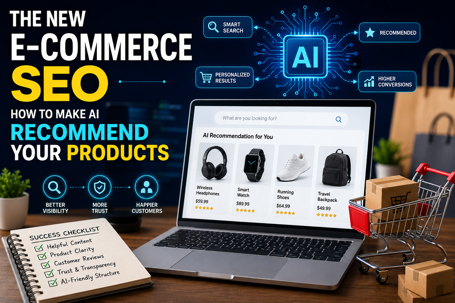 The New E-commerce SEO: How to Make AI Recommend Your Products