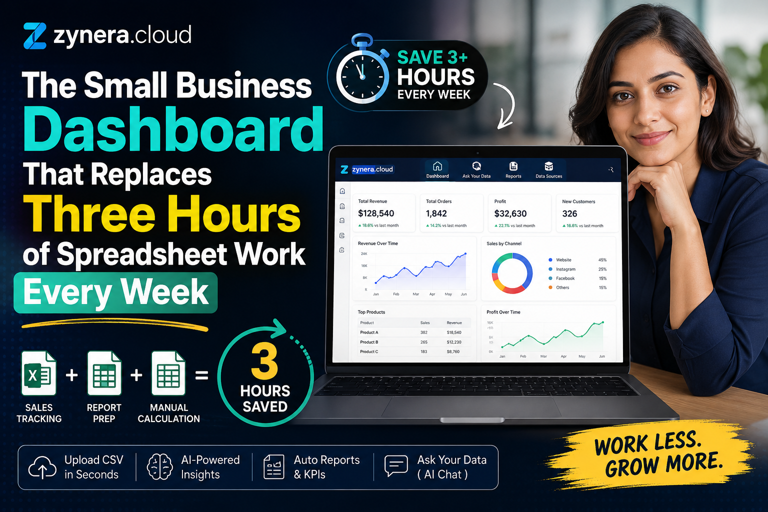 The Small Business Dashboard That Replaces Three Hours of Spreadsheet Work Every Week