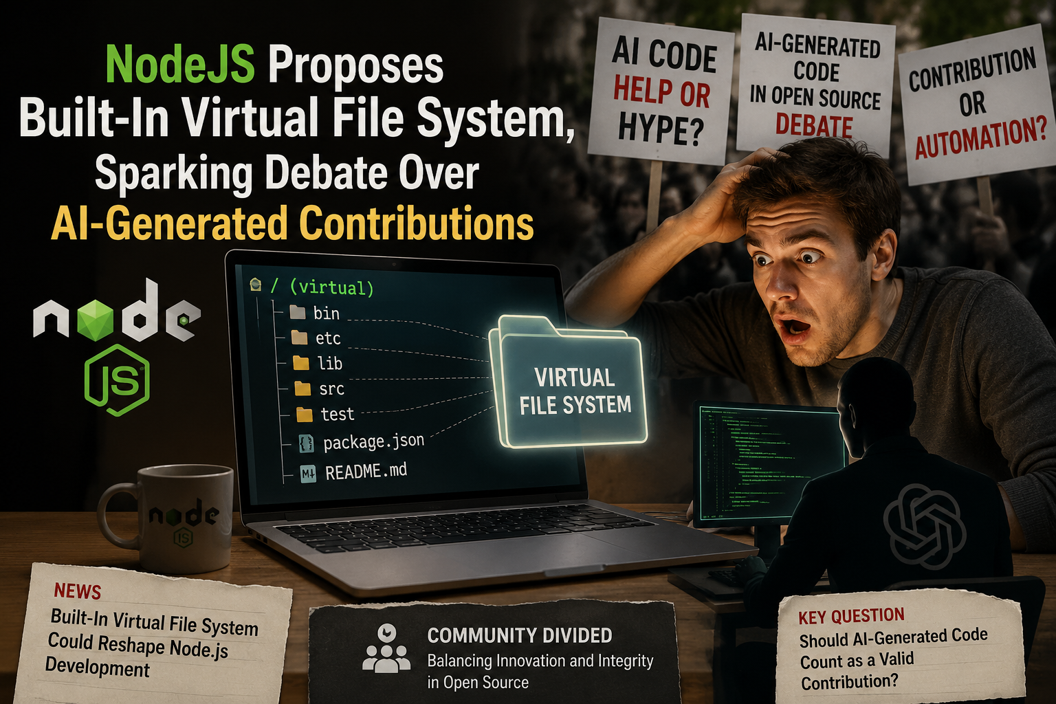 Node.js
JavaScript
Open Source
AI
Web Development
Node.js