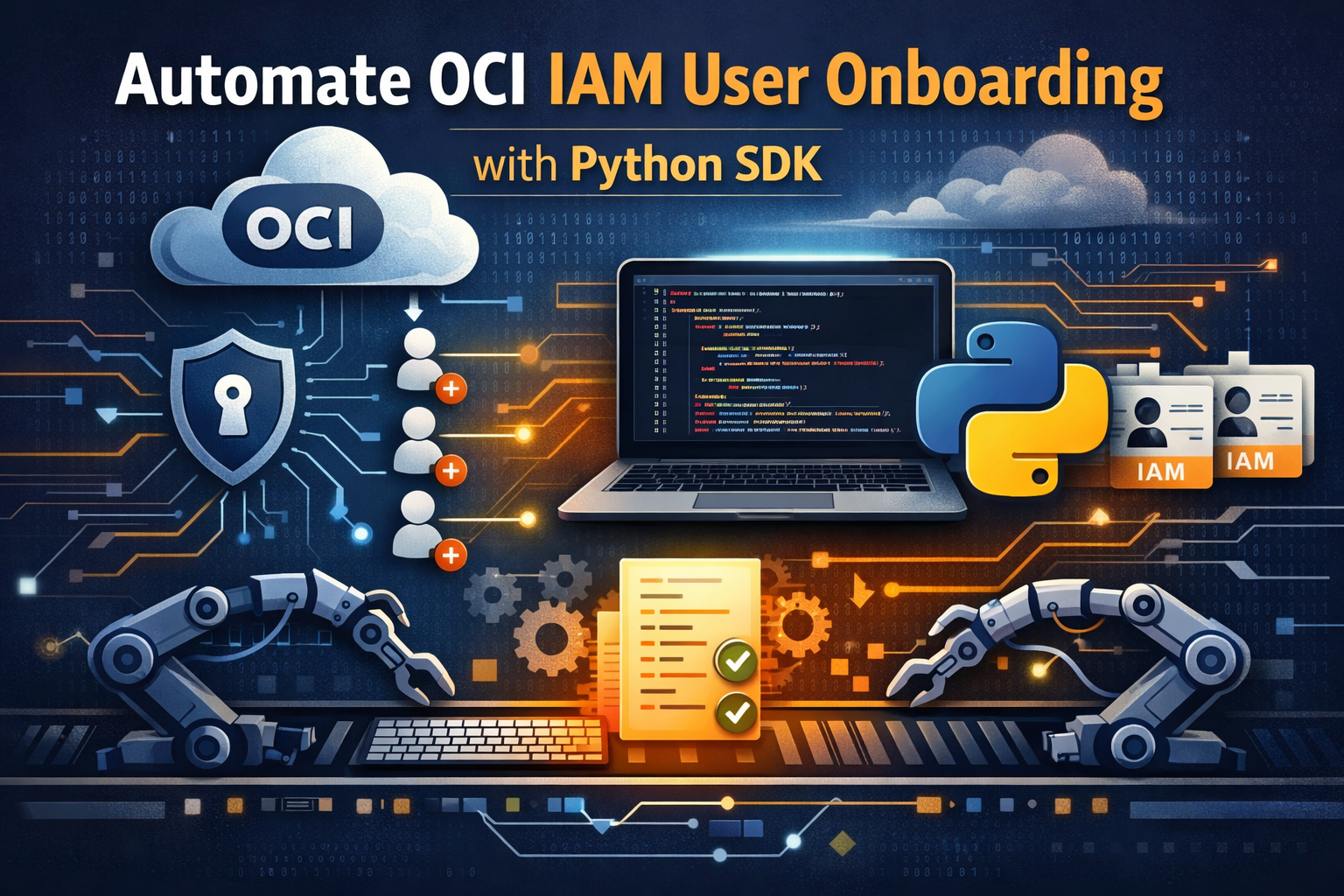 Automate OCI IAM User Onboarding with Python SDK