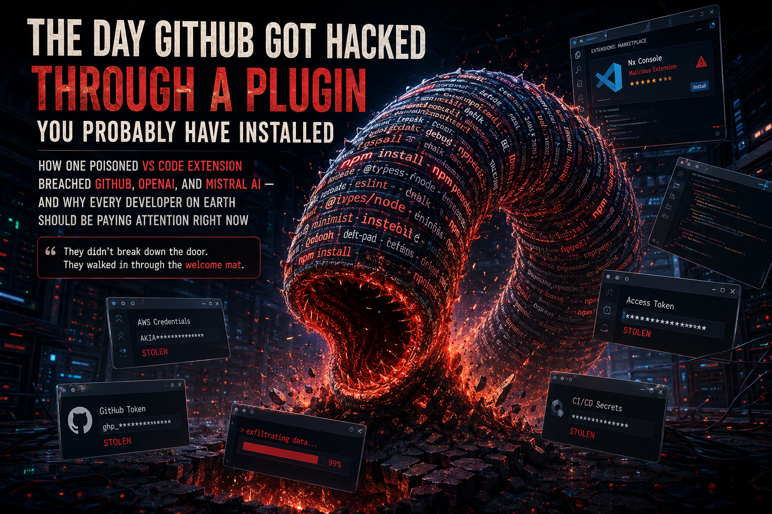 The Day GitHub Got Hacked Through a Plugin You Probably Have Installed