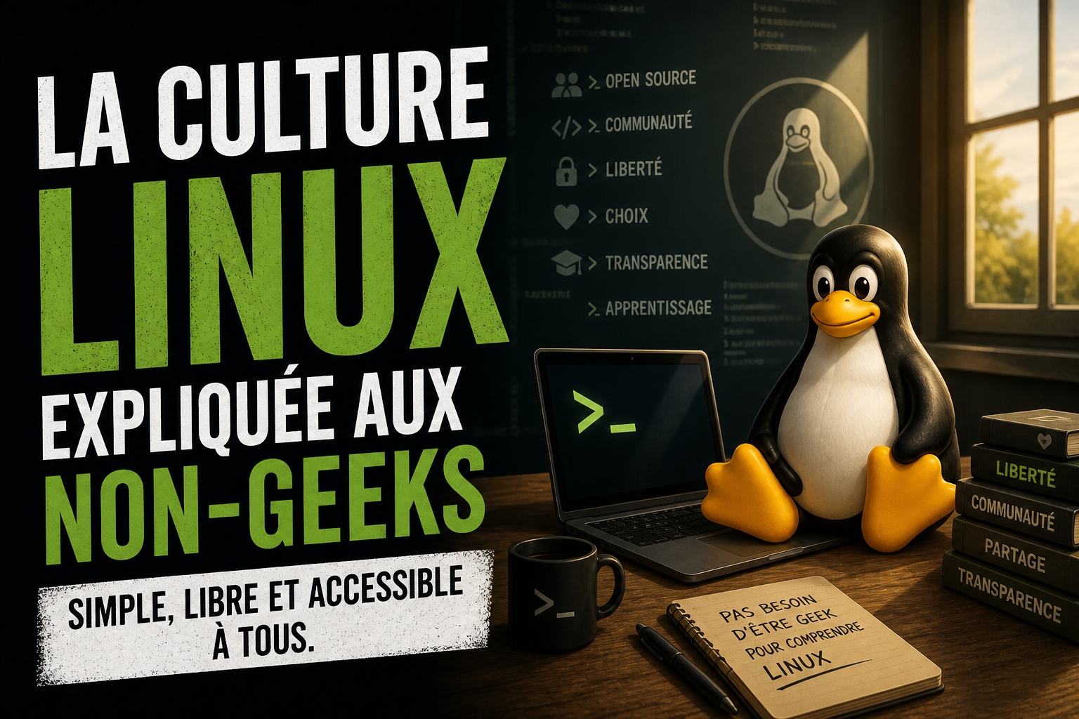 La culture Linux expliquée aux non-geeks (et pourquoi elle dérange autant)